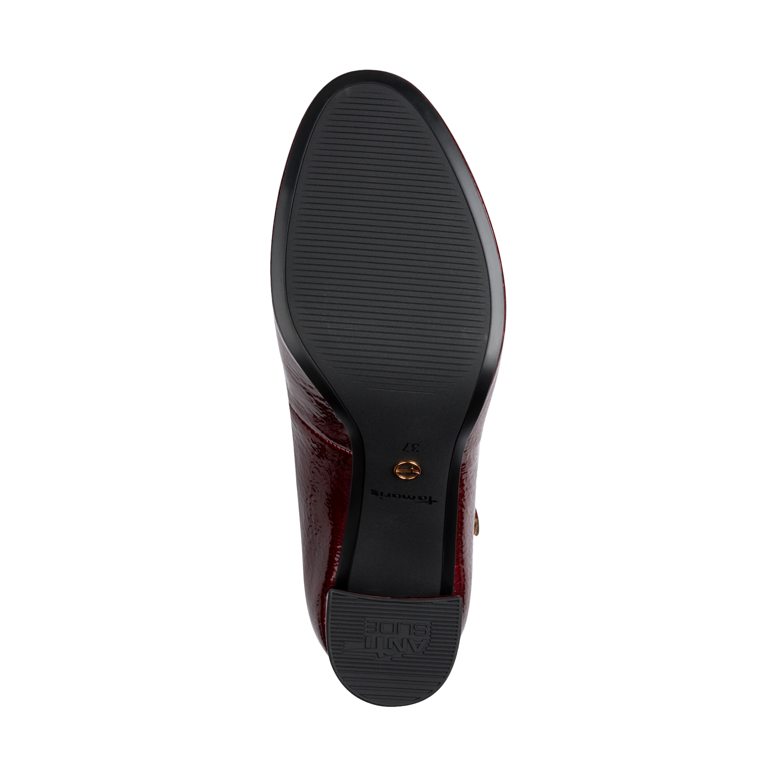 Ballet flats with ankle straps TAMARIS Red