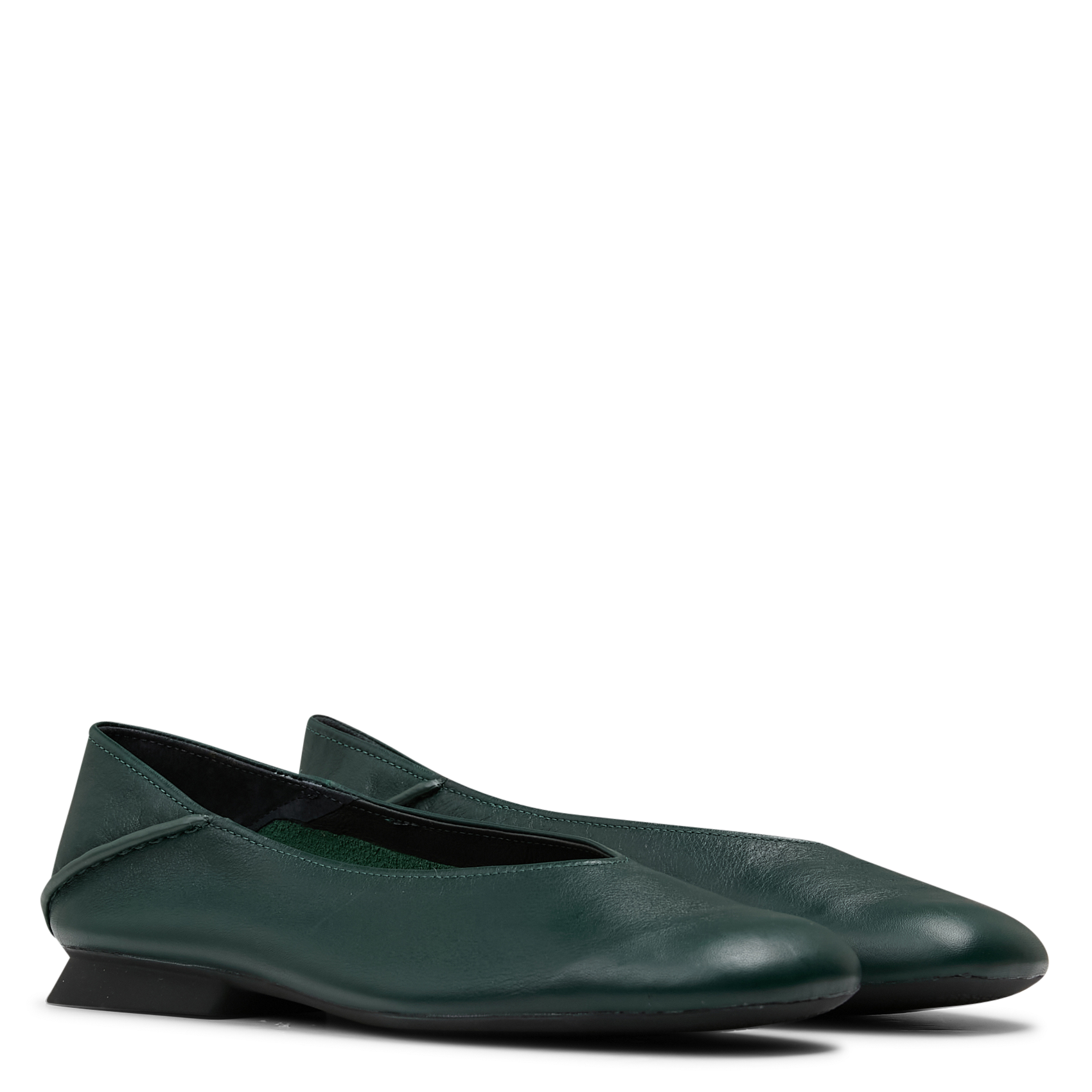 Ballerines en cuir CAMPER Vert