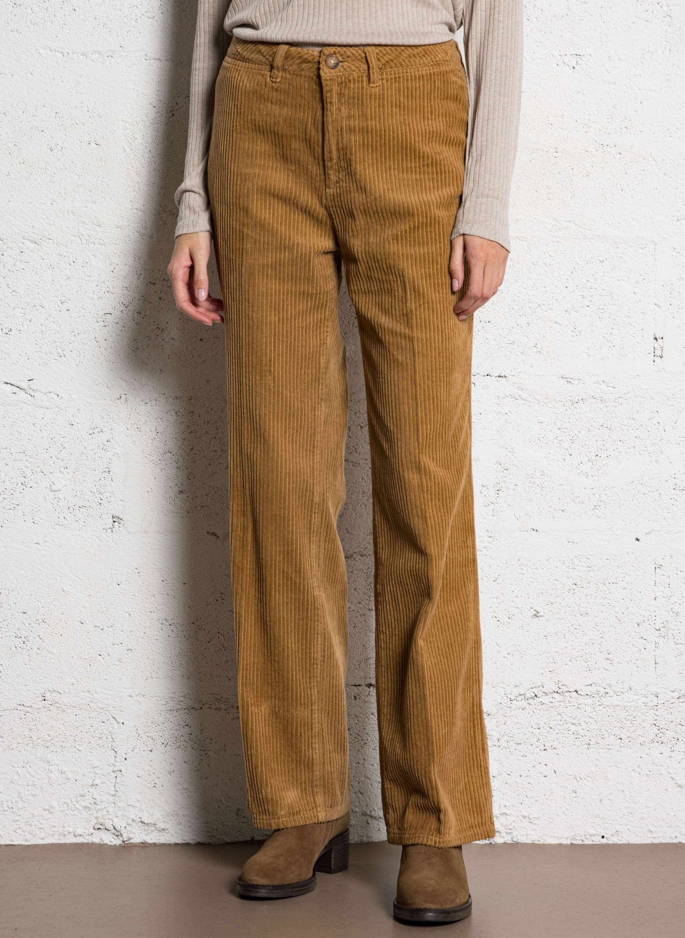 Wide-leg cotton corduroy pants LAB DIP