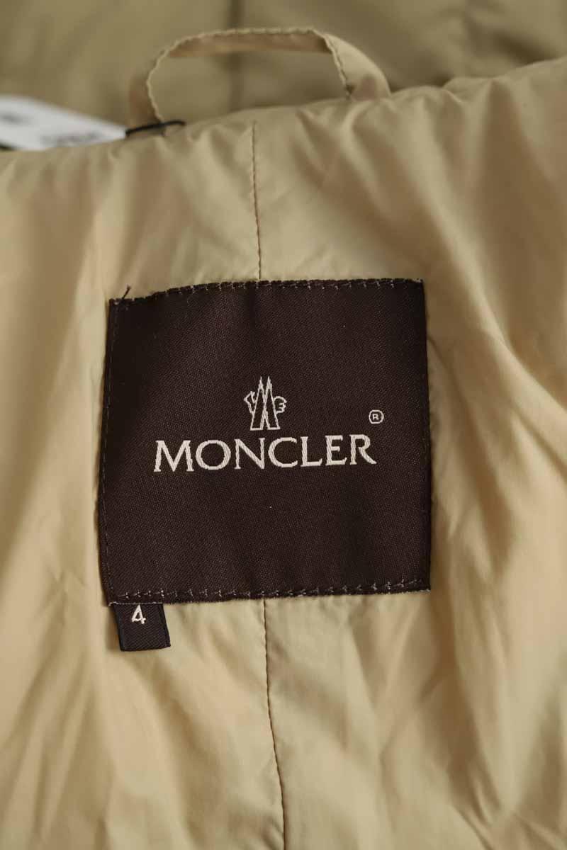 Coat MONCLER - Seconde Main Beige
