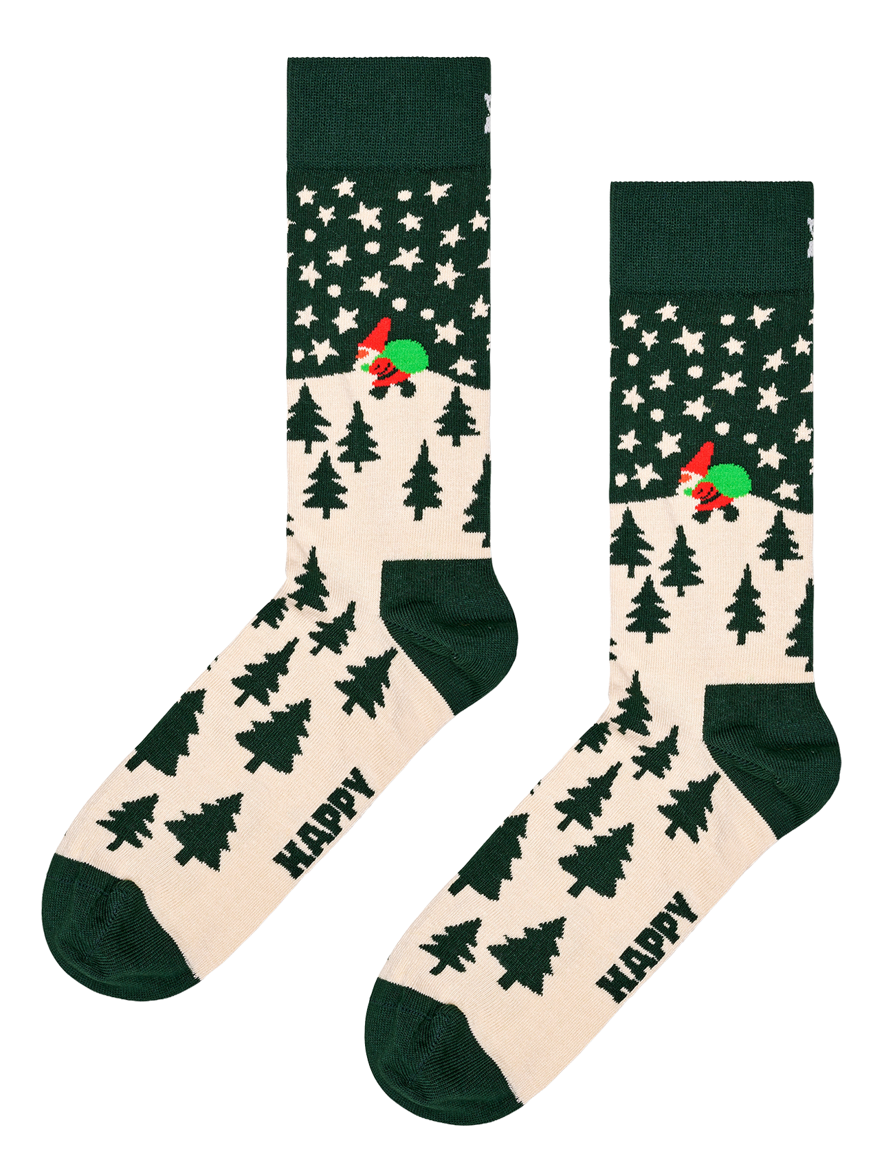 Socken aus Baumwoll-Mix mit Print HAPPY SOCKS Grun