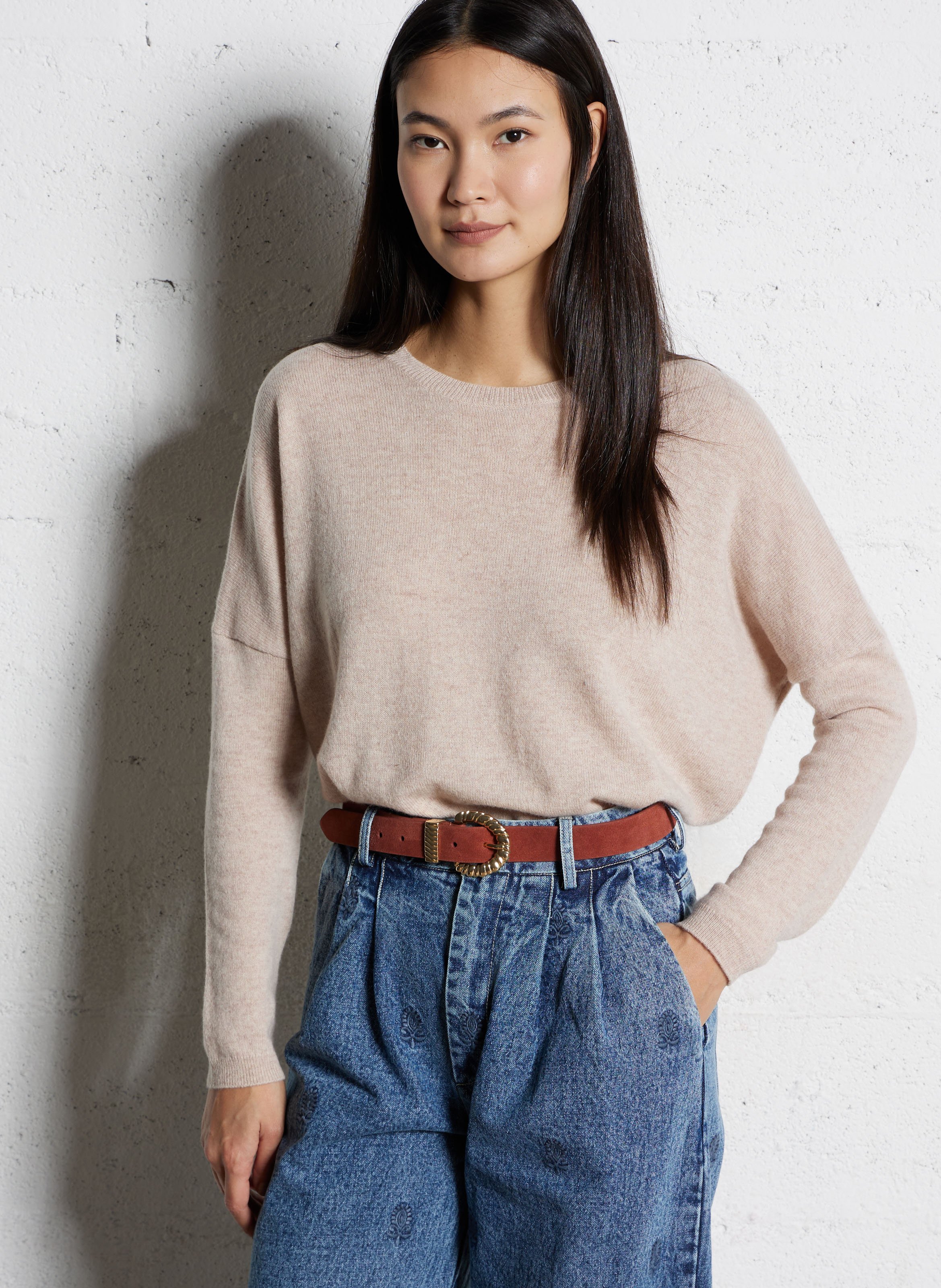 Ceinture en cuir  I CODE Rouge