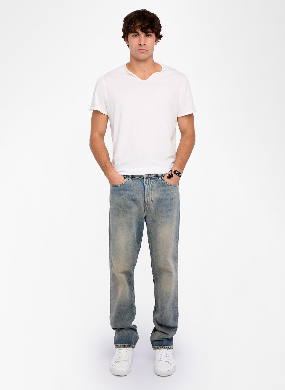 Straight printed back t-shirt ZADIG&VOLTAIRE White