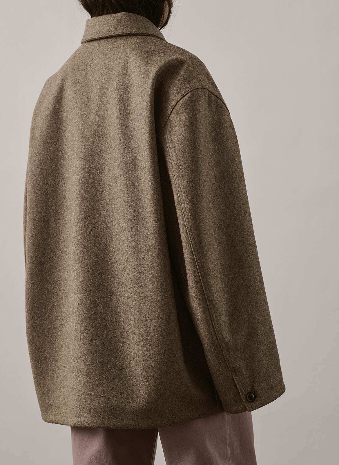 Baumwoll-Blazer SOEUR Braun