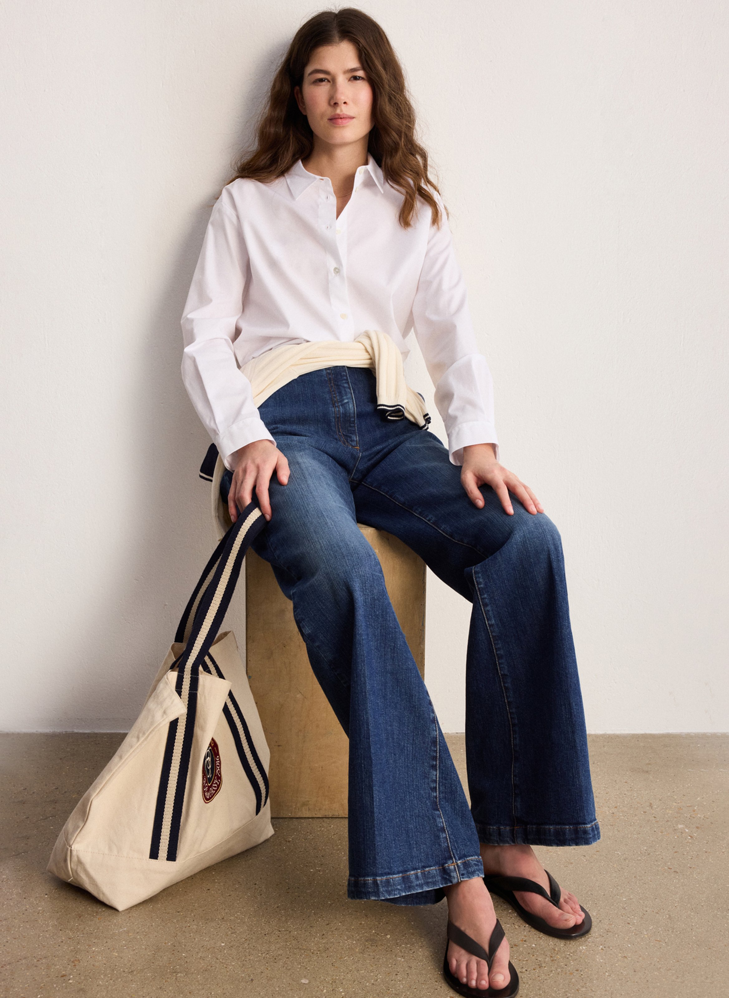 Colonel plain shirt PABLO White