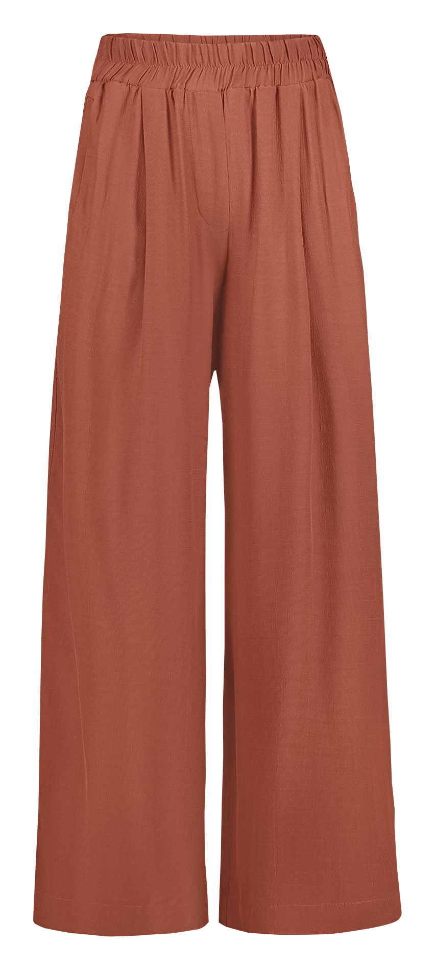 Wide-leg pants with braces BY BAR Pink
