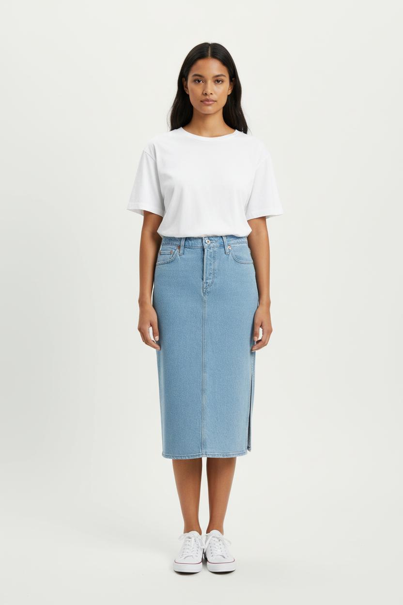 Long skirt LEVI'S - Seconde main Blue