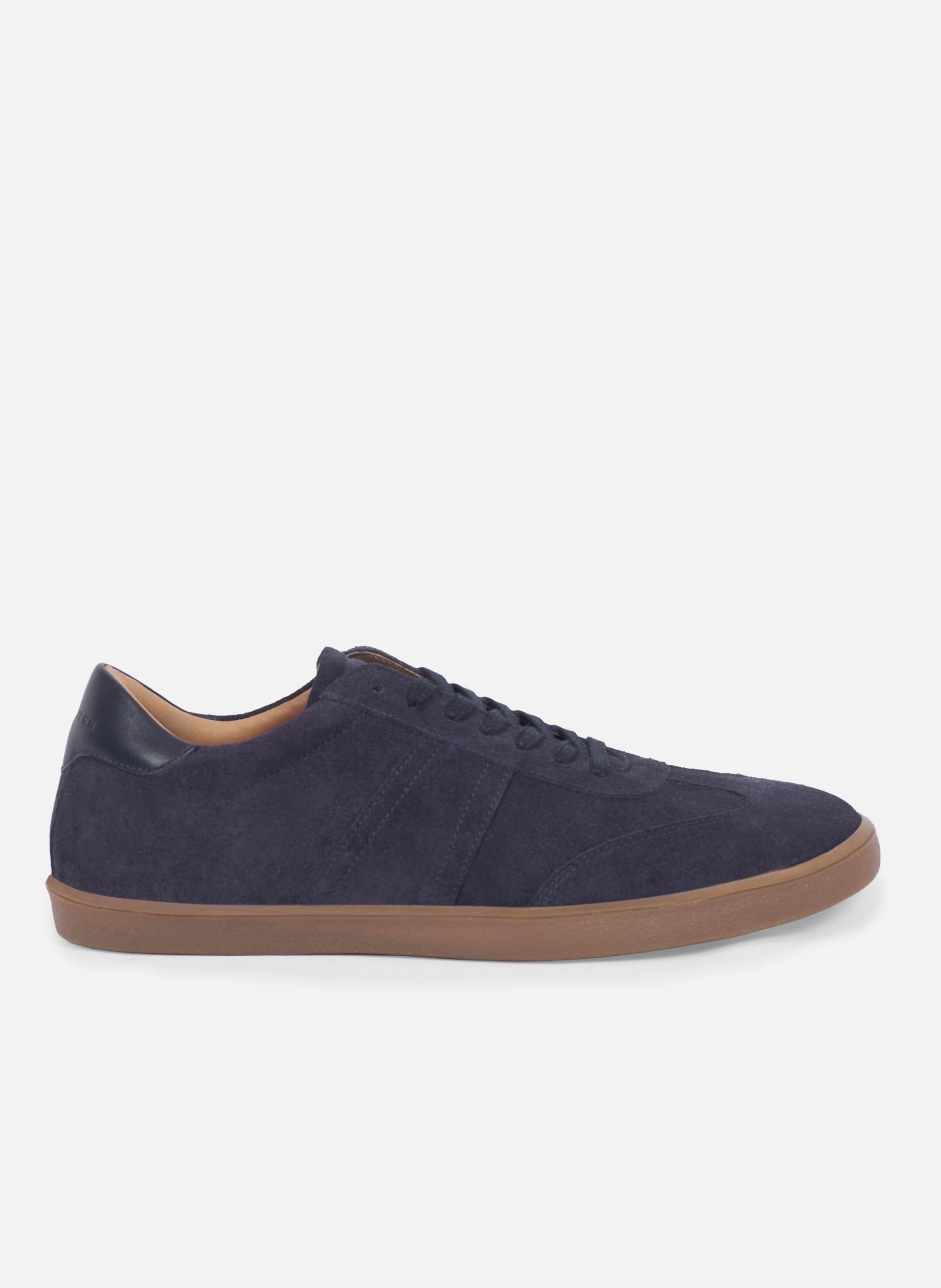 Tennis basile cuir daim JULES & JENN Blue