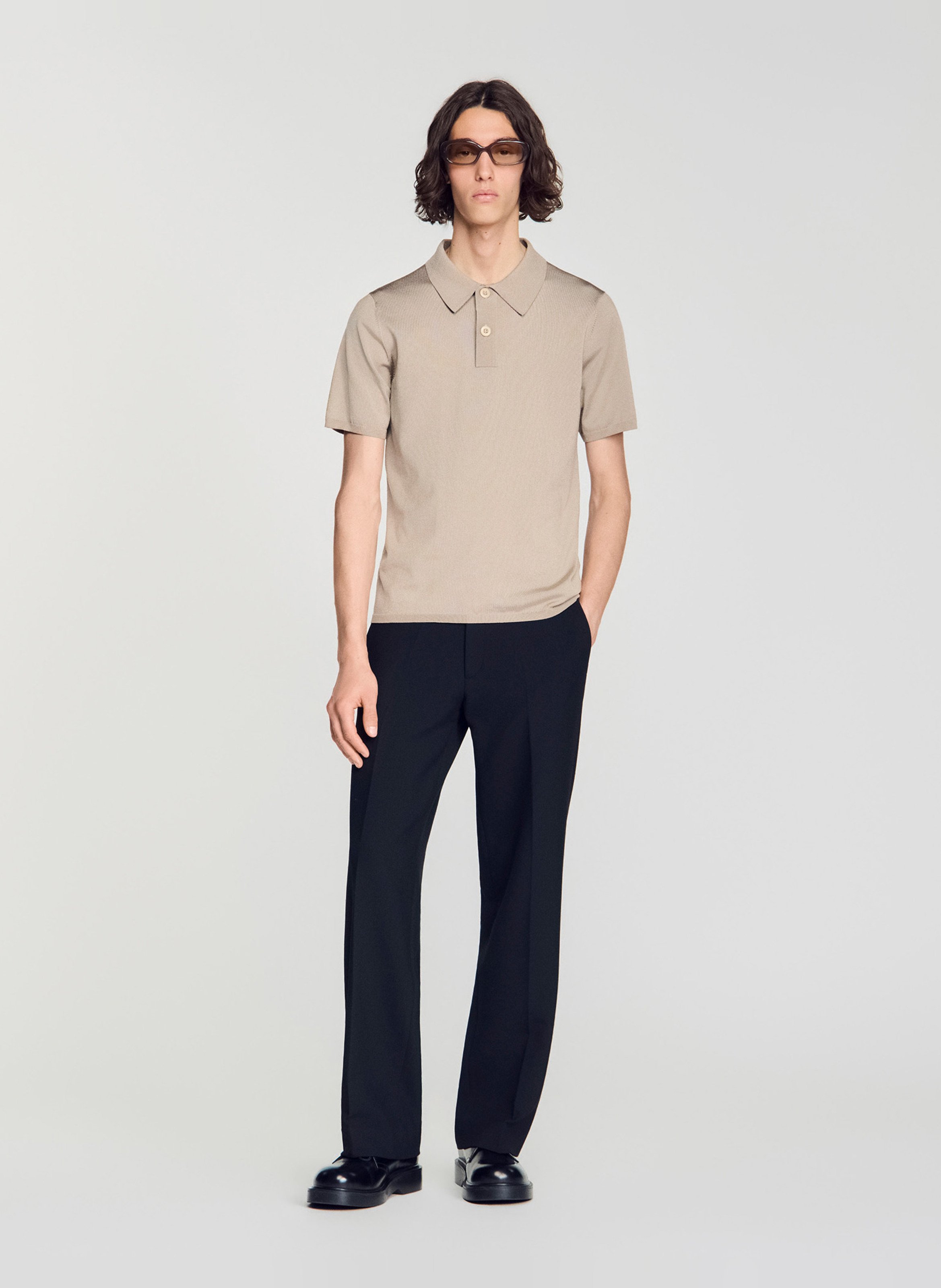 Polo regular fit  | Beige SANDRO Homme