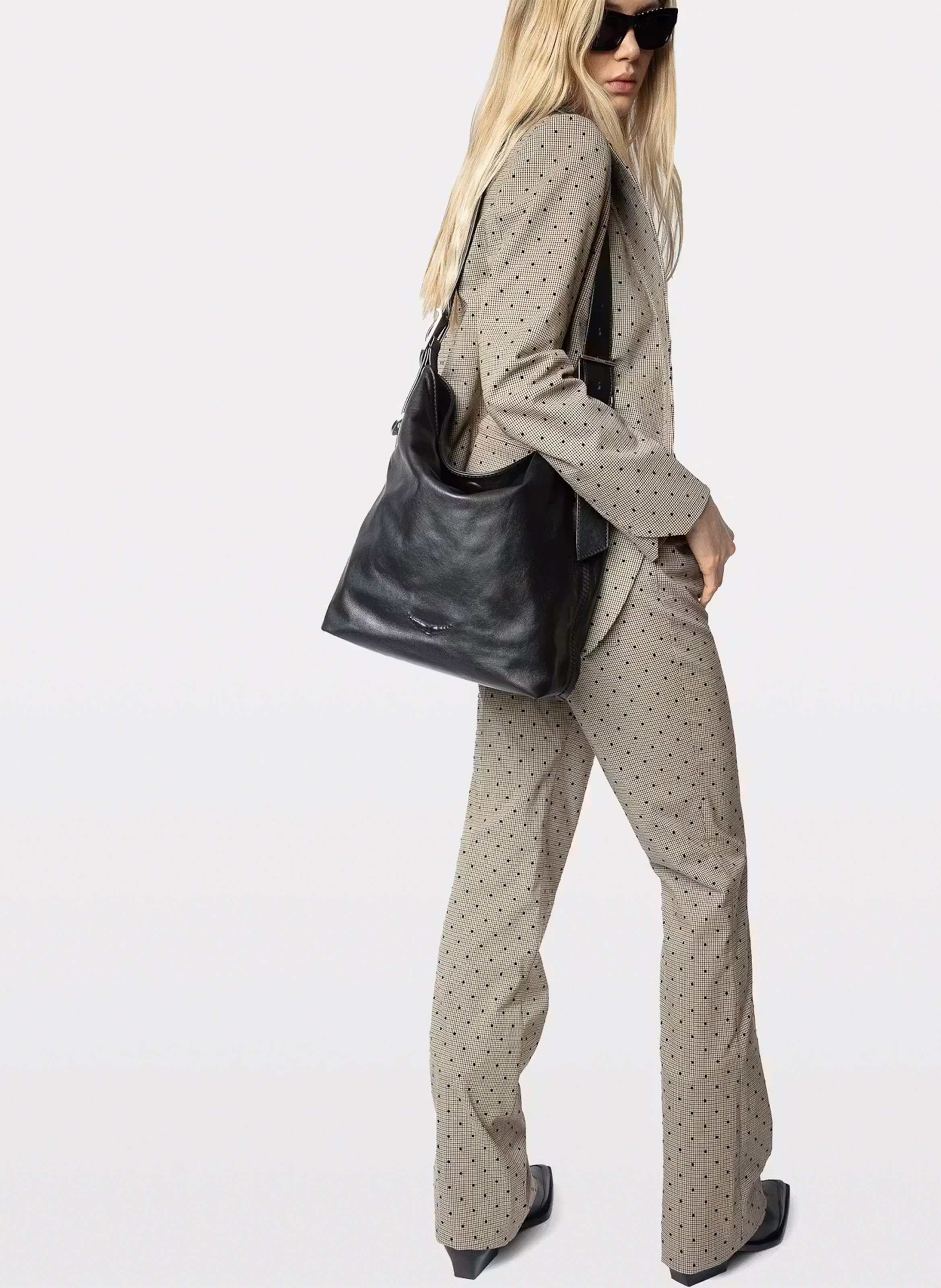 Leather tote bag ZADIG&VOLTAIRE Black