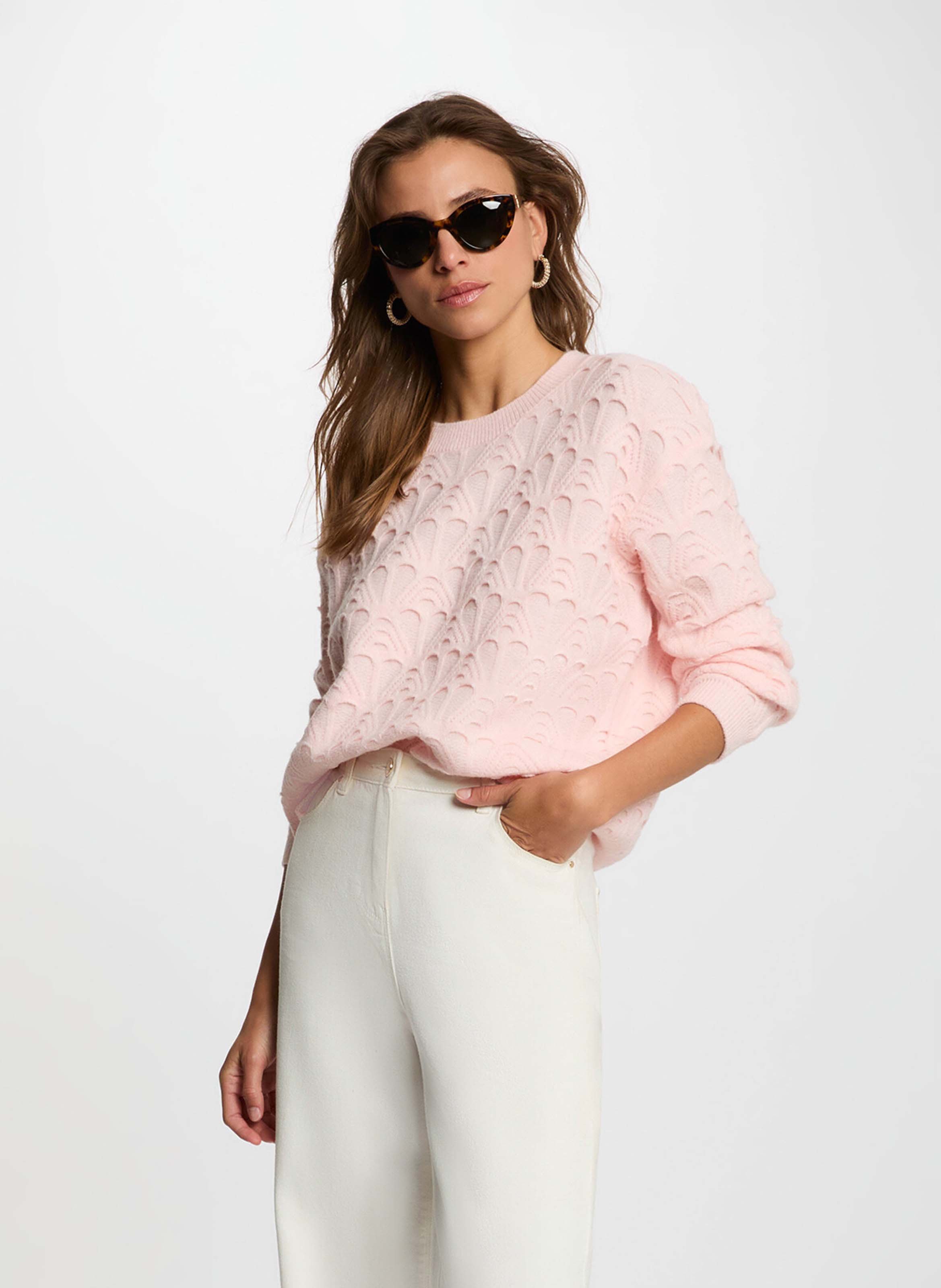 Pull col rond  MORGAN
