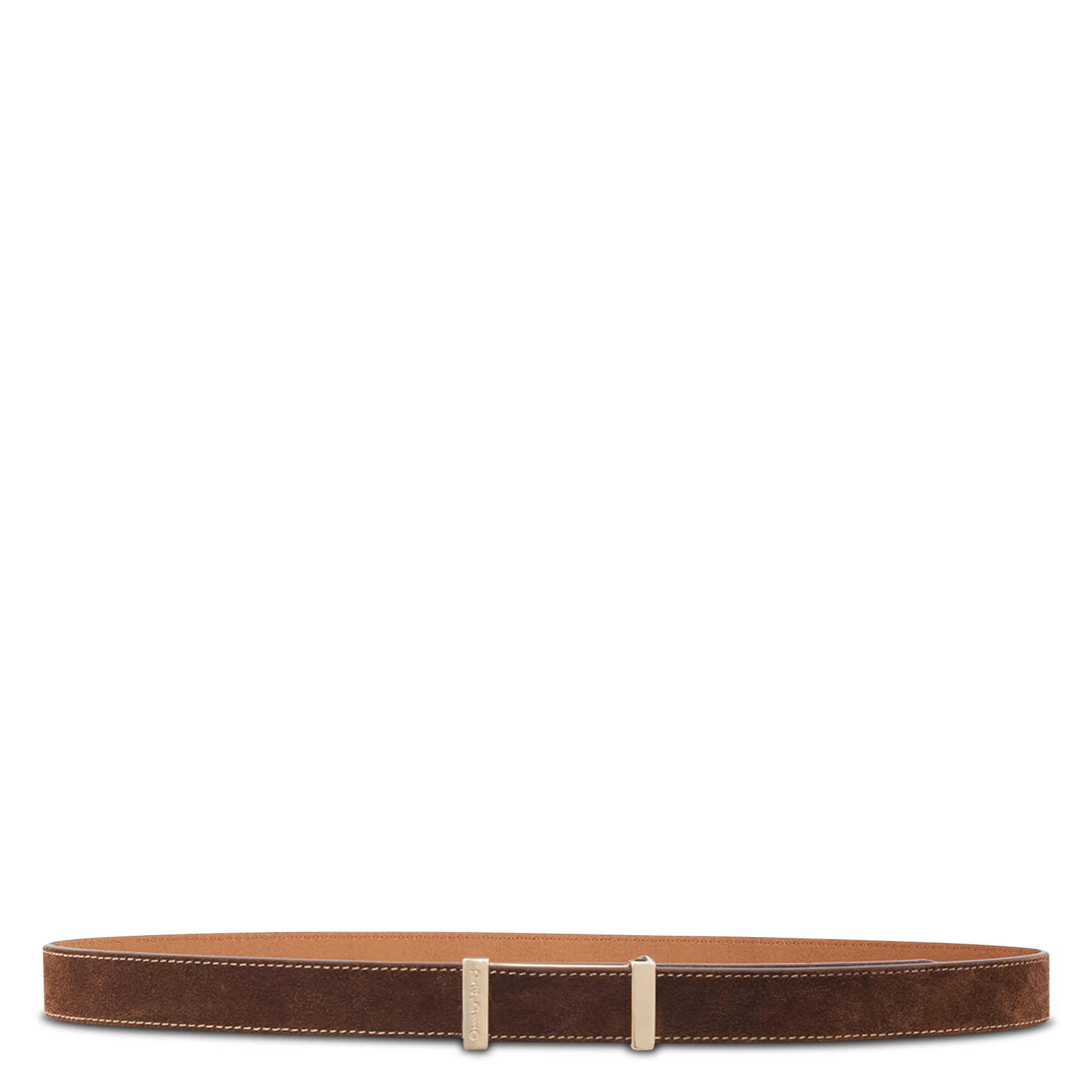 Leather belt  PABLO Brown