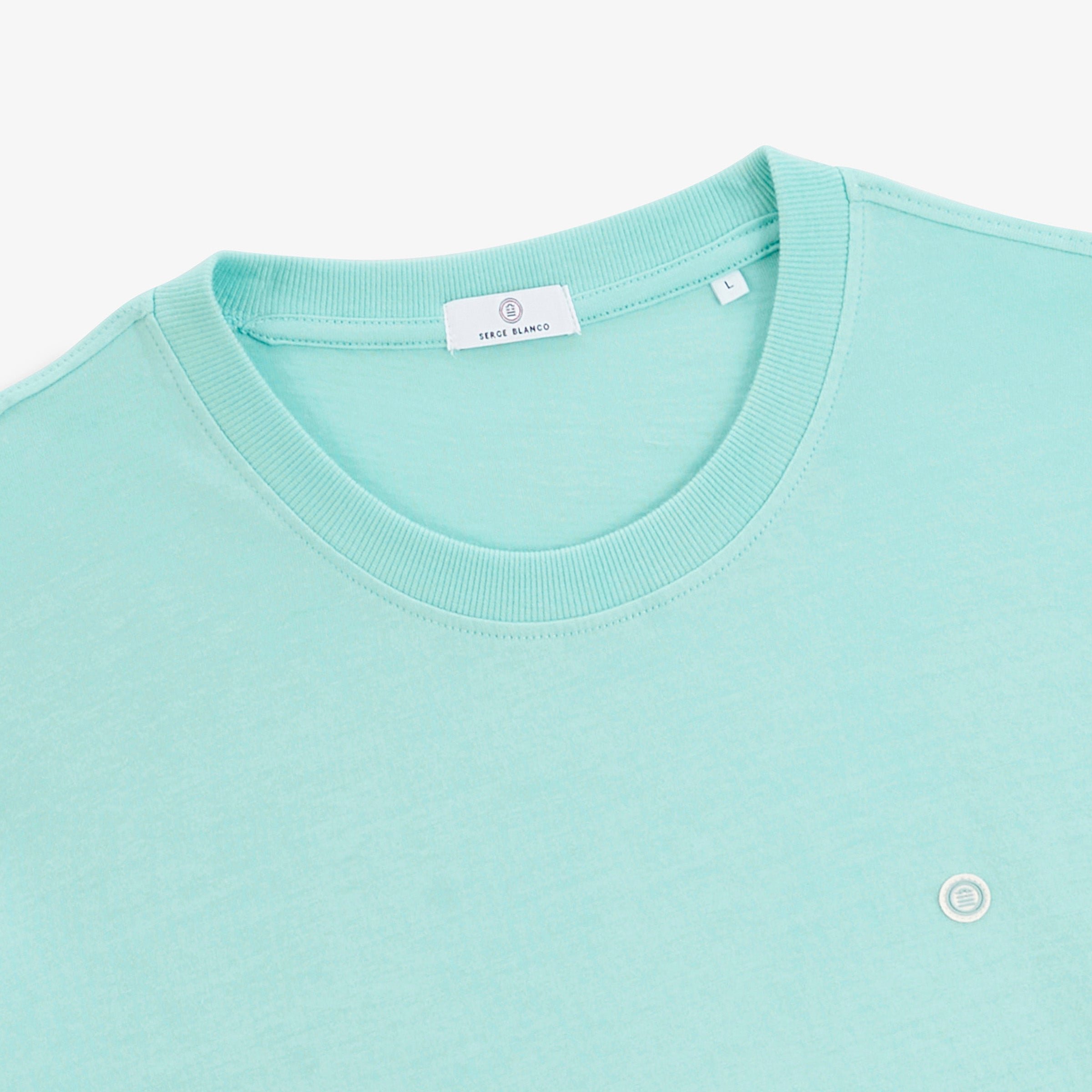 Short-sleeved T-shirt SERGE BLANCO Blue
