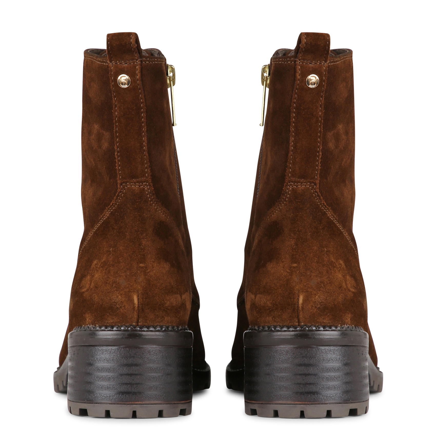MARAWILA - Schnürboots aus Glattleder | Braun BOCAGE Damen