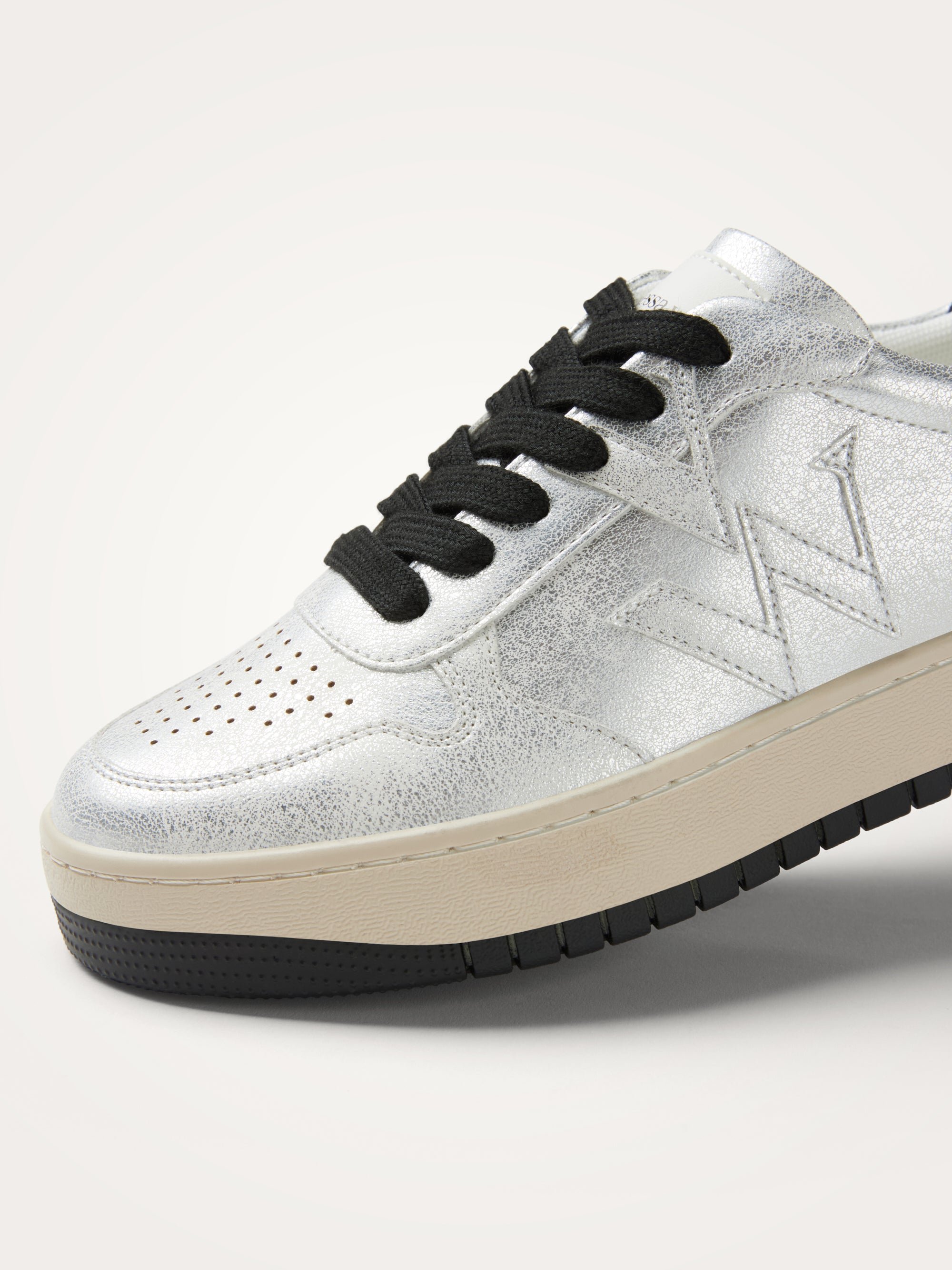 Monogram thick sole sneakers VANESSA WU Silver