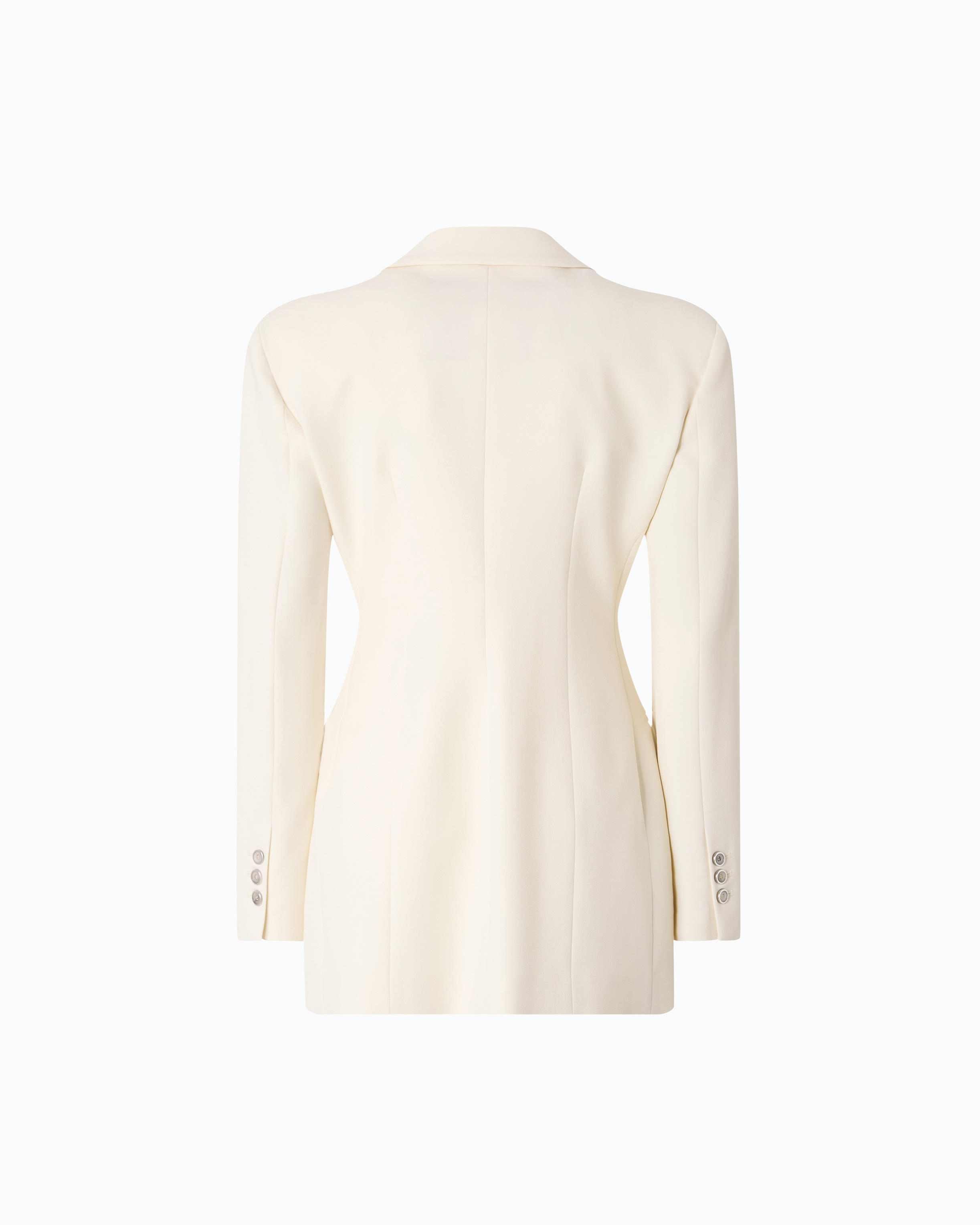 Tailored jacket with shoulder pads PINKO White