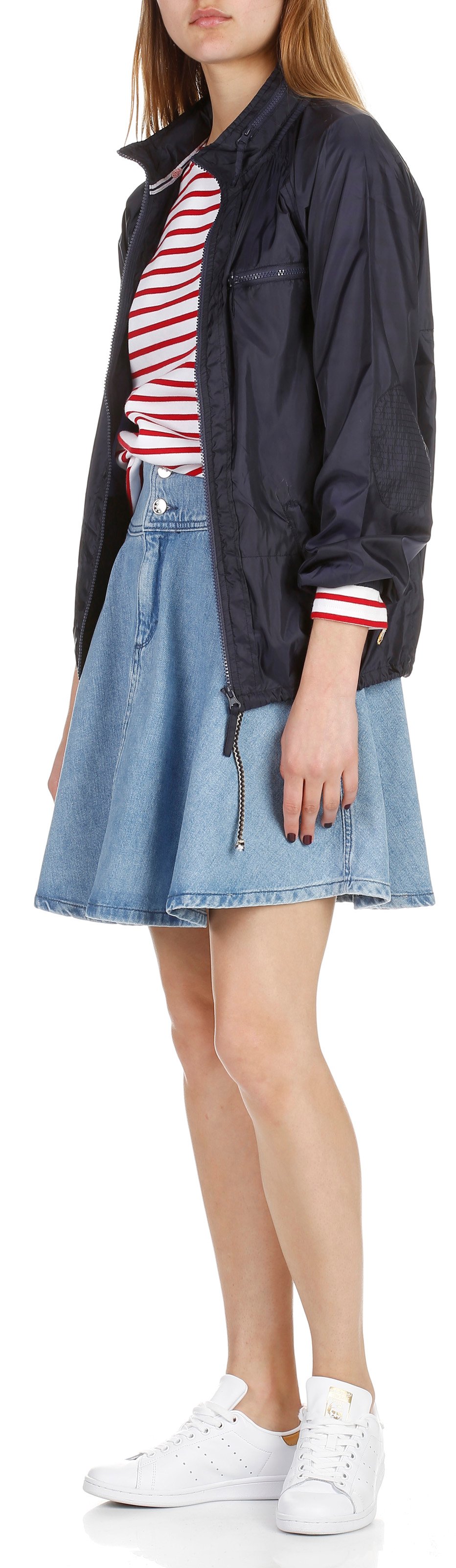 Round-neck cotton sailor top ARMOR LUX White