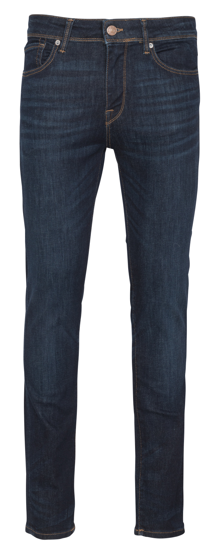 Organic cotton-blend slim-fit jeans SELECTED Blue