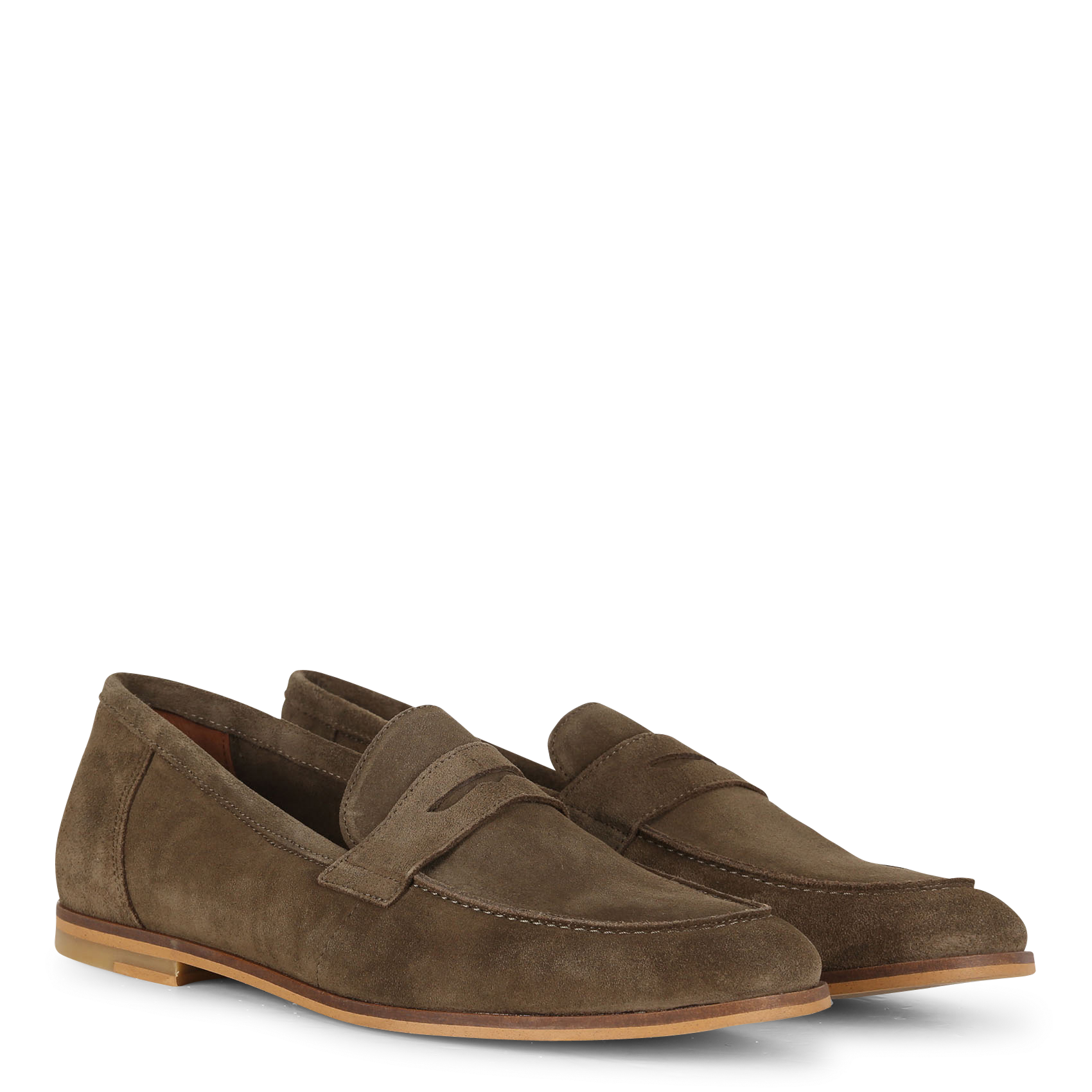 Leather Loafers Army Schmoove Men Place des Tendances