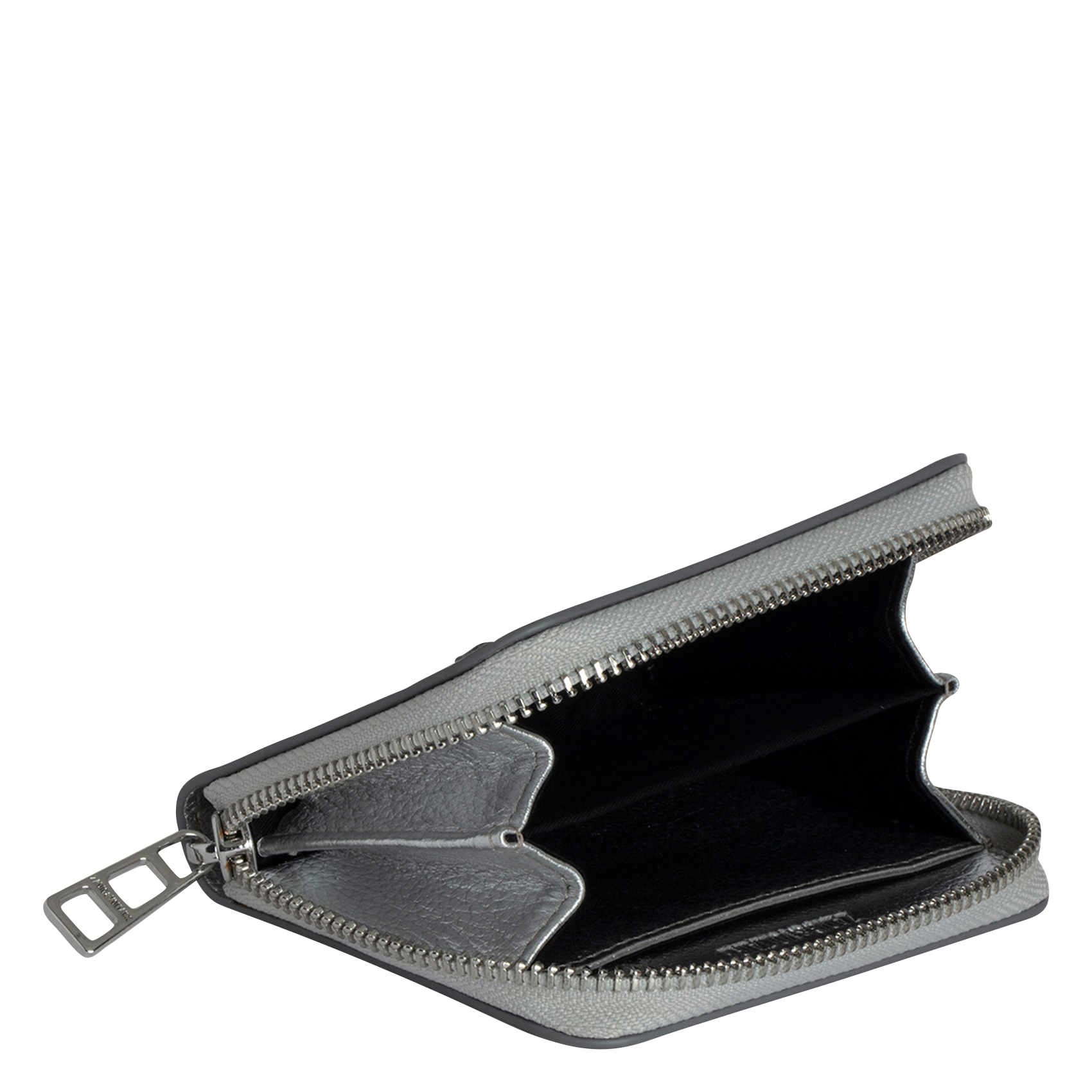 Porte-monnaie en cuir ZADIG&VOLTAIRE Gris