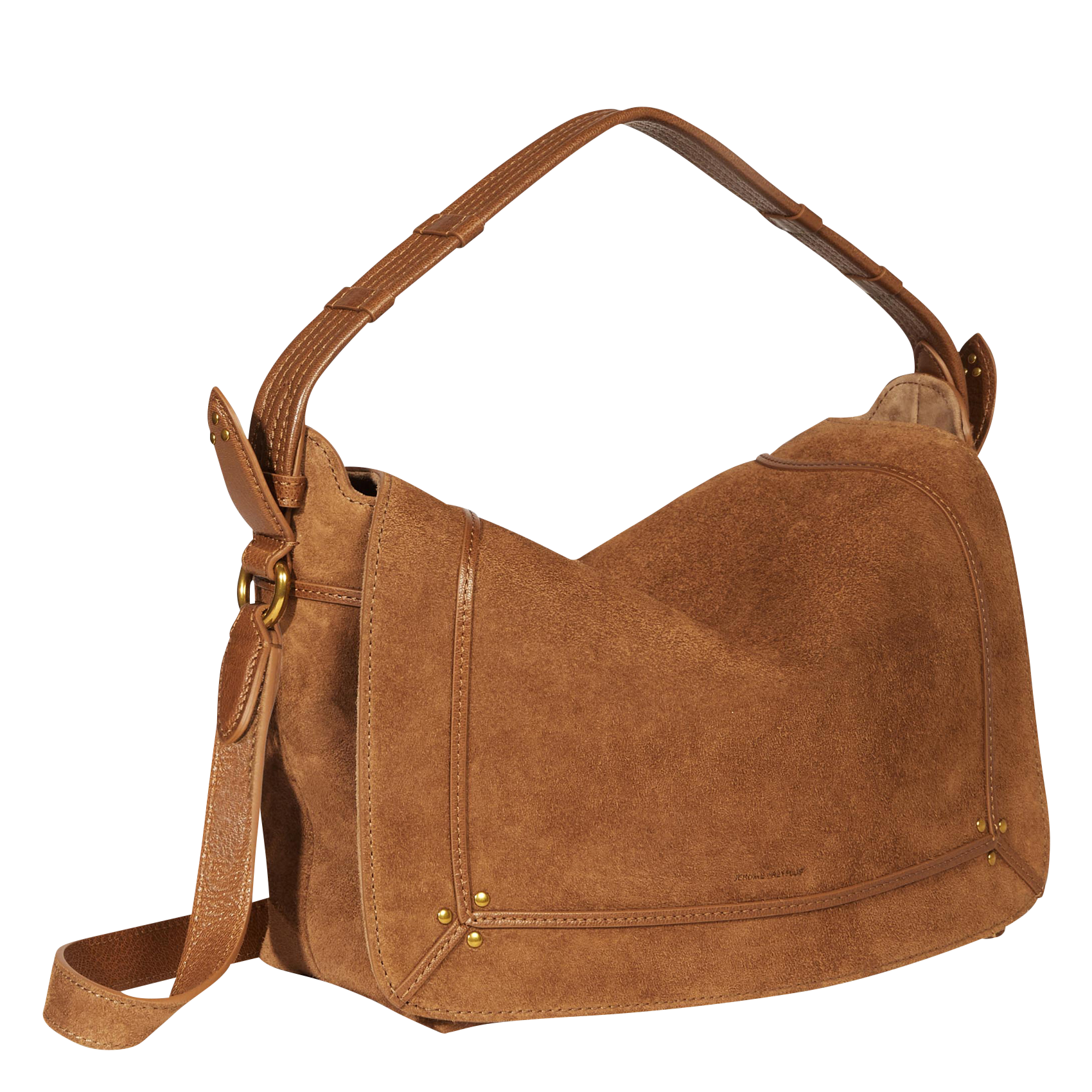 Sac bandoulière en cuir JEROME DREYFUSS Marron