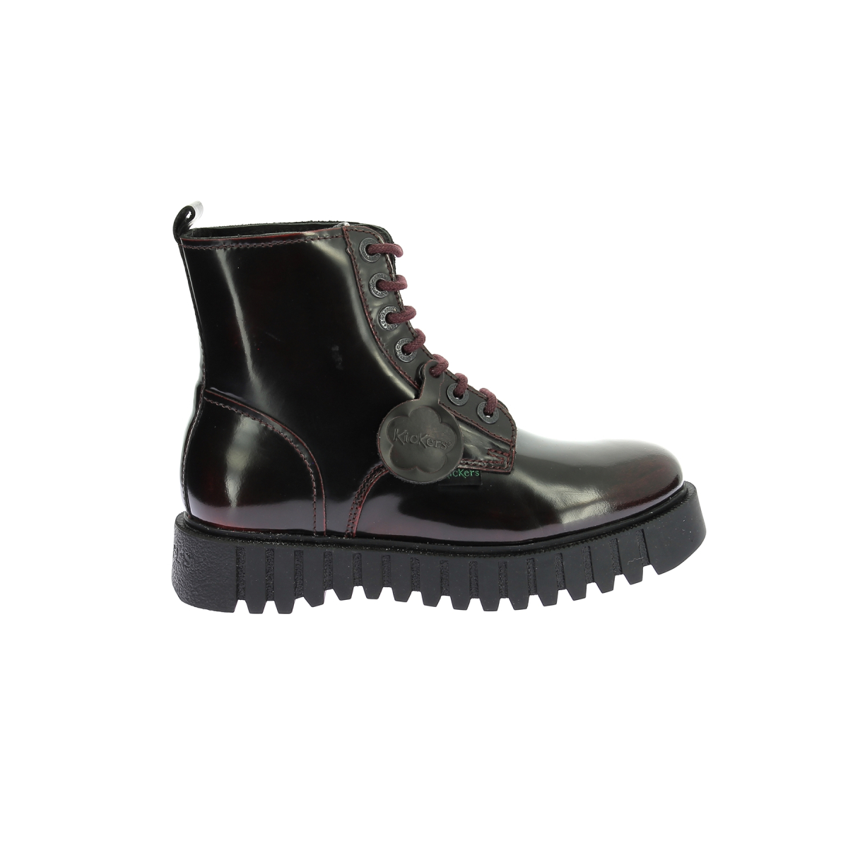 Boots cuir KICKERS Violet