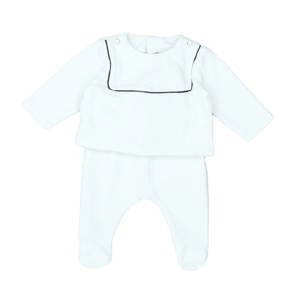 White baby outfit - 6 months JACADI - Seconde Main White