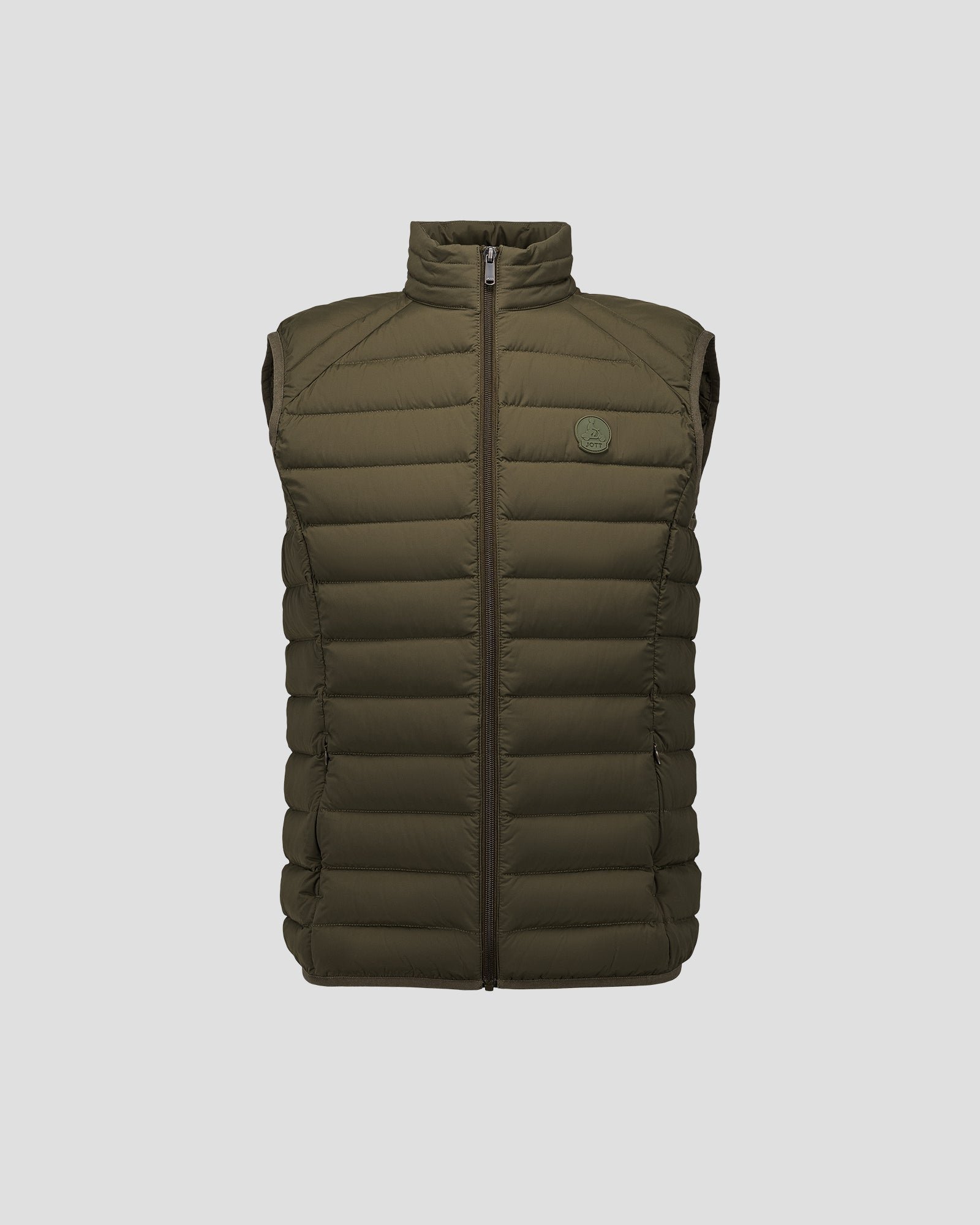 Stretch sleeveless puffer jacket Arafo JOTT Green