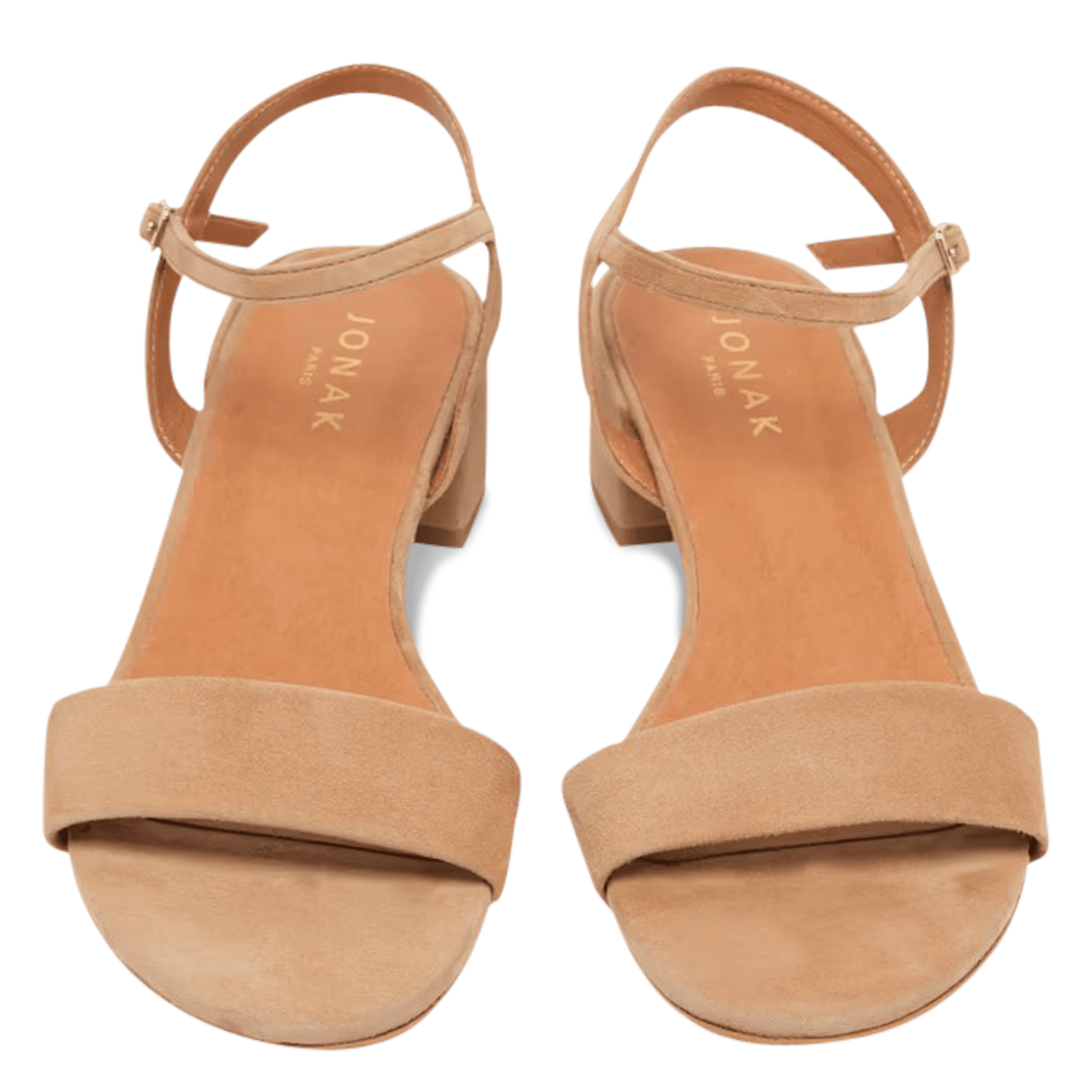 Leren sandalen JONAK Beige