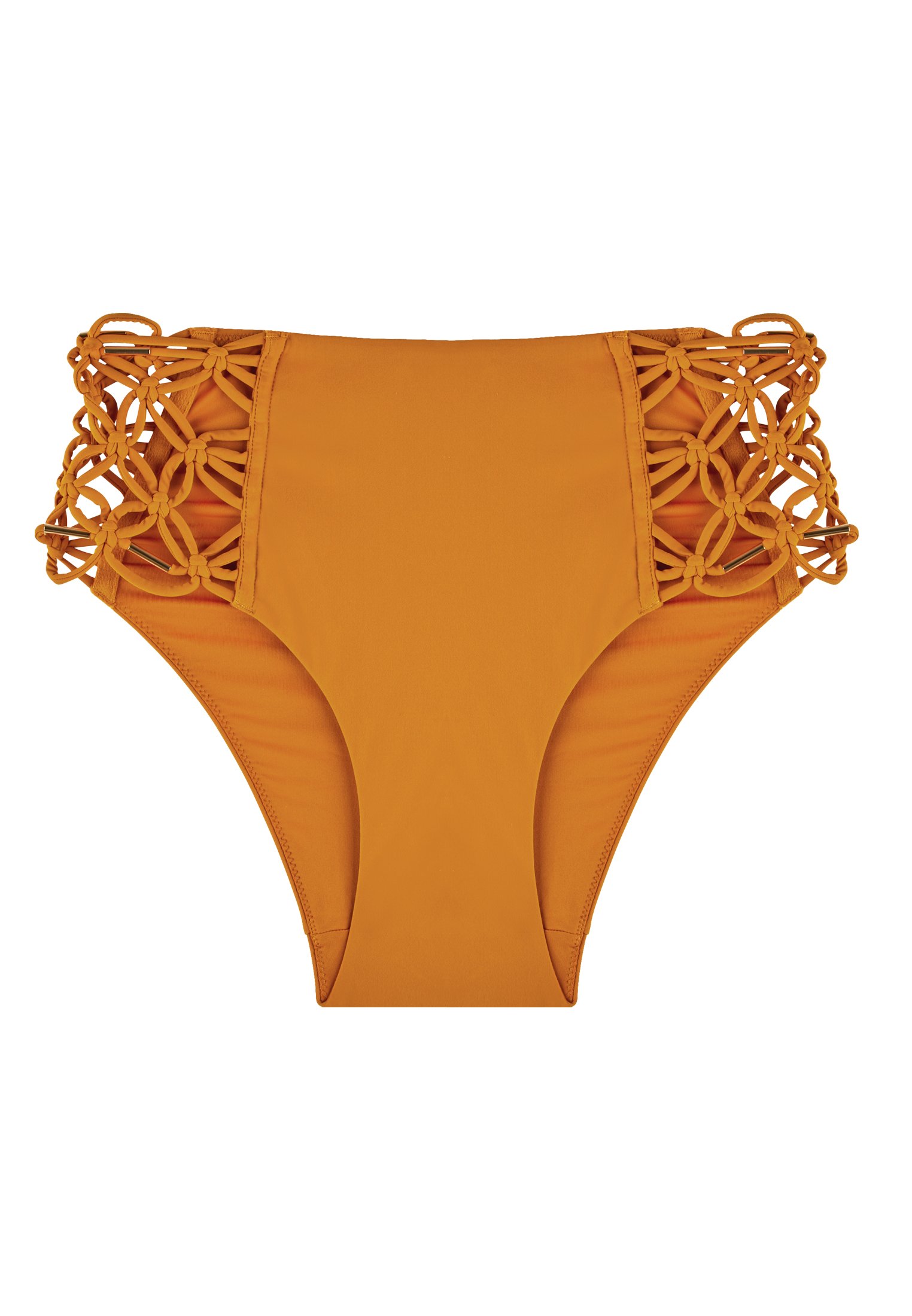 High-rise bikini bottoms AUBADE Orange