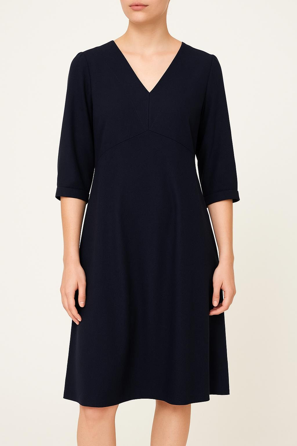 Midi dress TARA JARMON - Seconde Main Blue