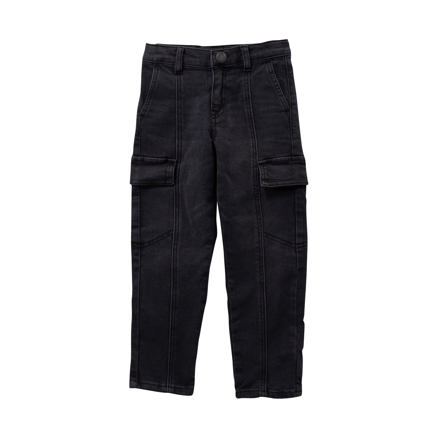 Jean battle en coton mélangé IKKS JUNIOR Gris