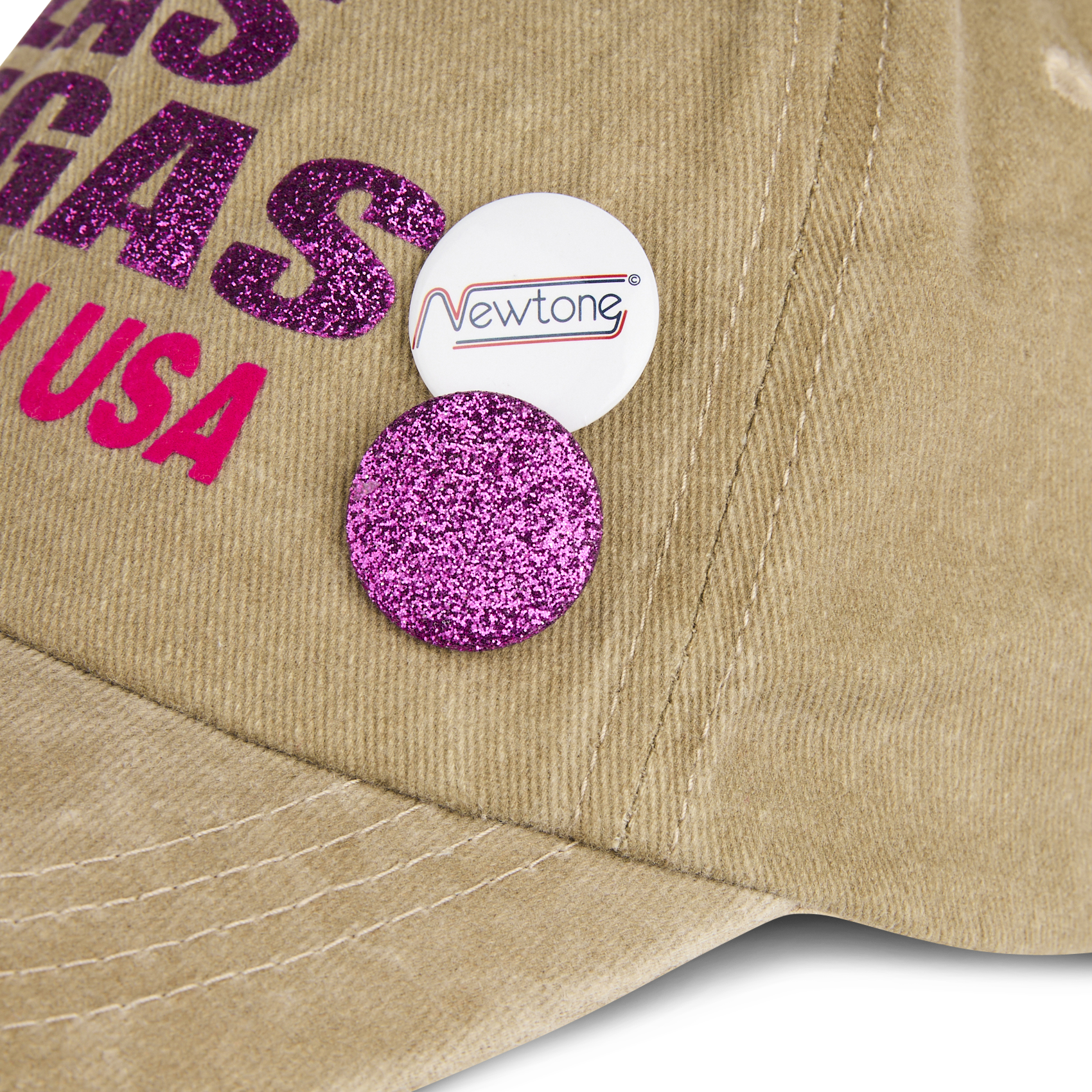 Casquette en coton NEWTONE Marron