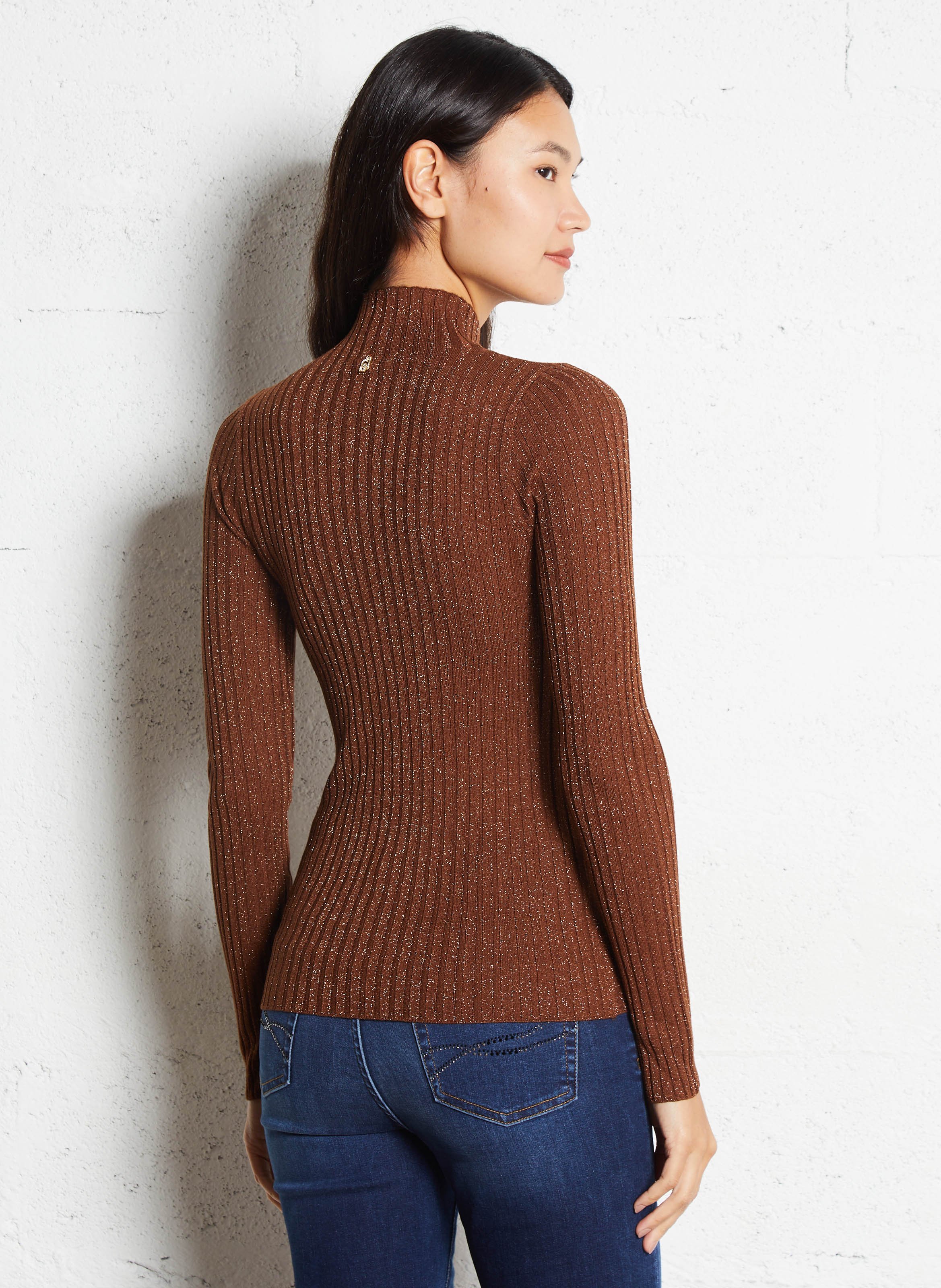 Rollkragenpullover LIU JO Braun