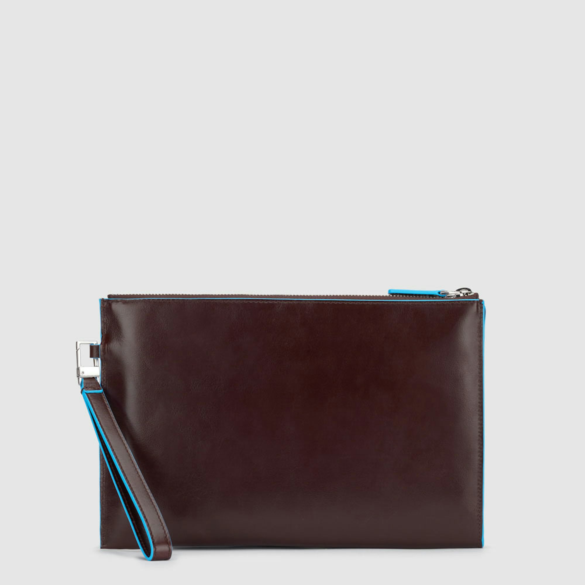 Leather bag PIQUADRO Brown