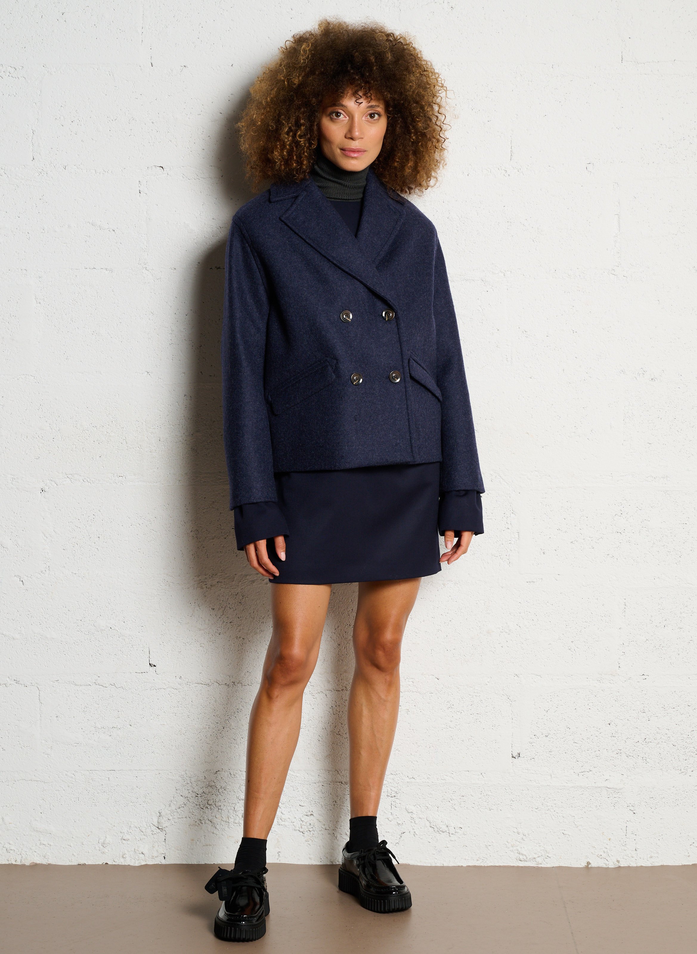 Coat SOEUR Blue
