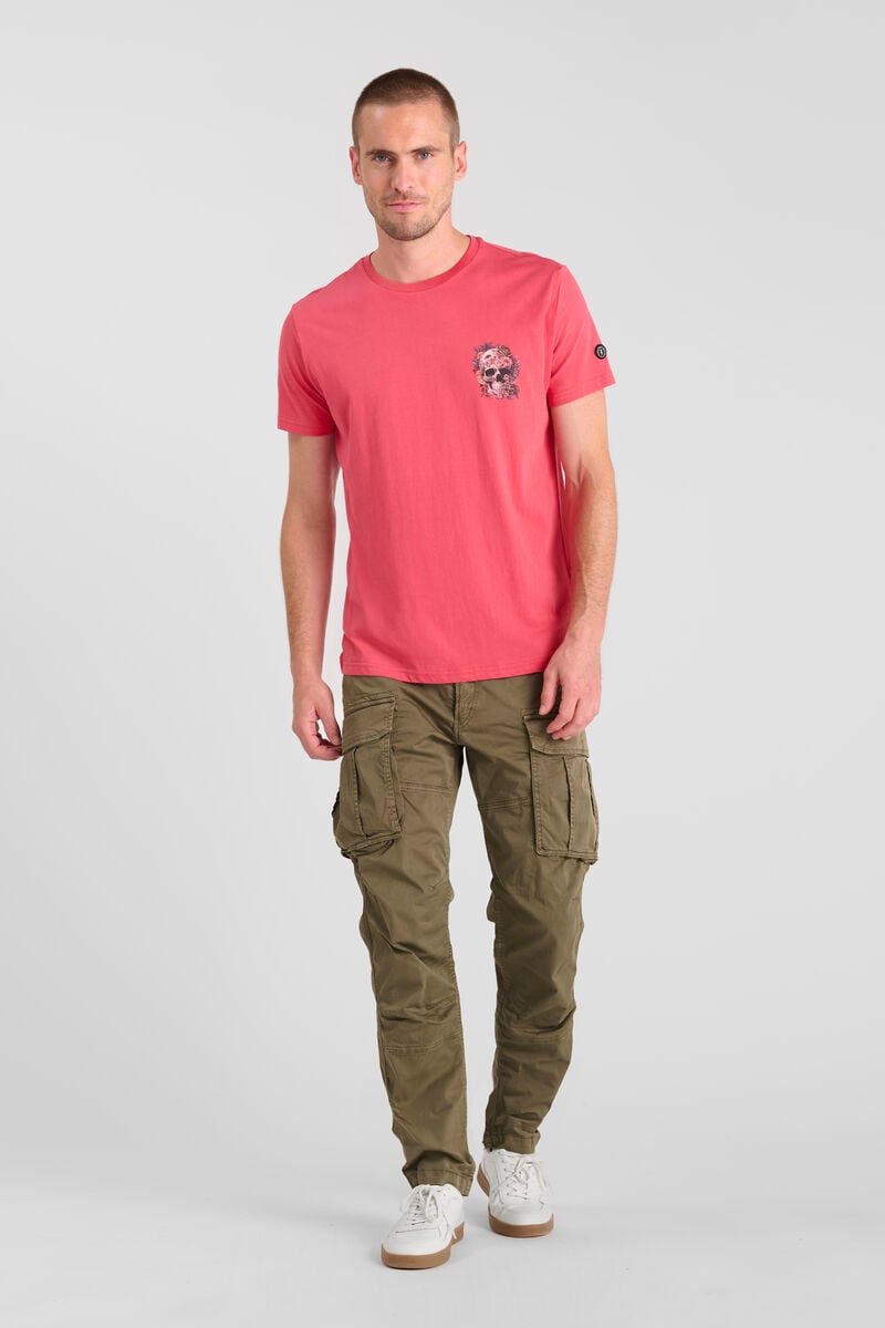 Tommy Badge T-shirt LE TEMPS DES CERISES Pink