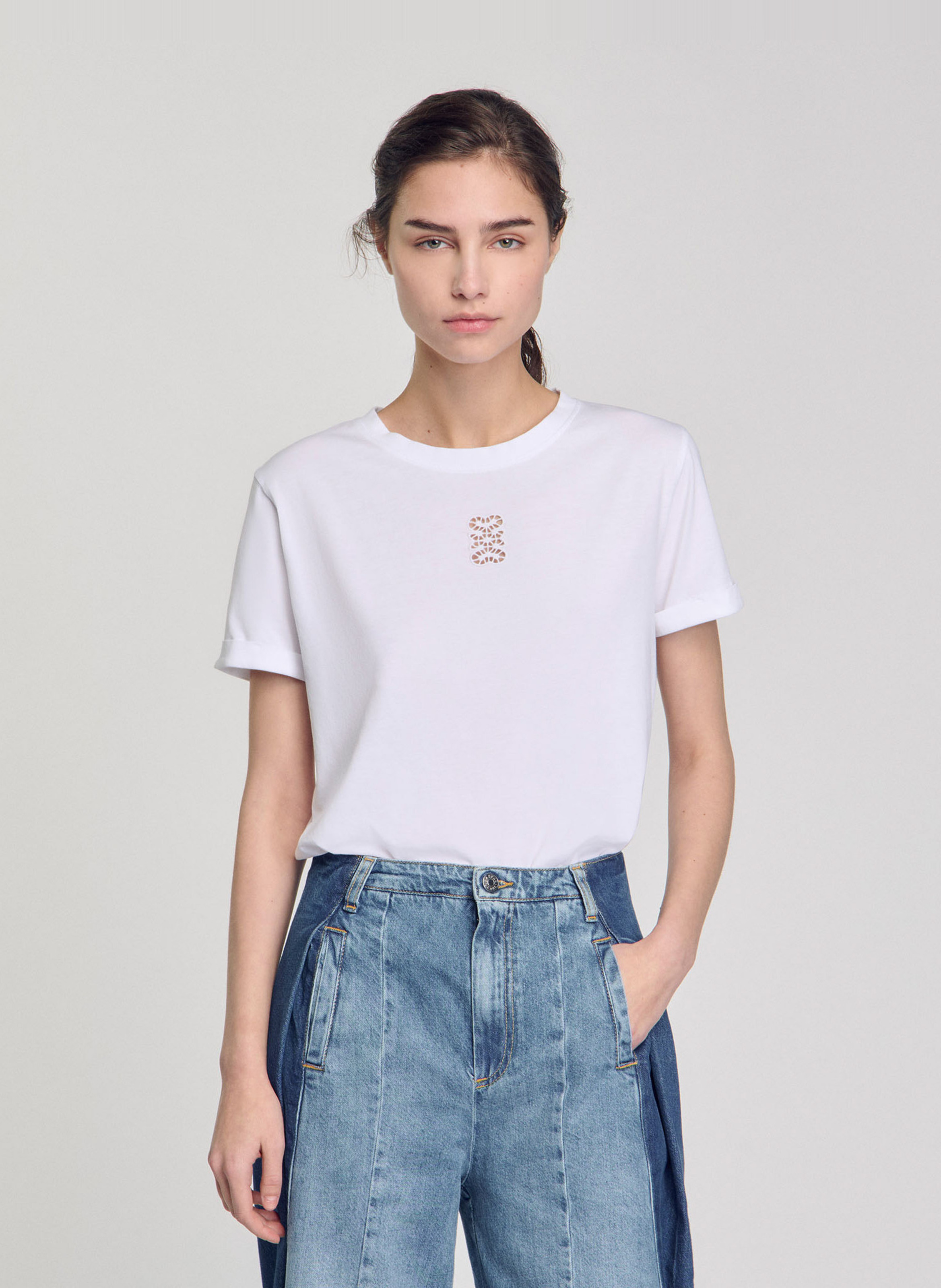 NE PAS REF, MAUVAISE SAISON ! SANDRO White