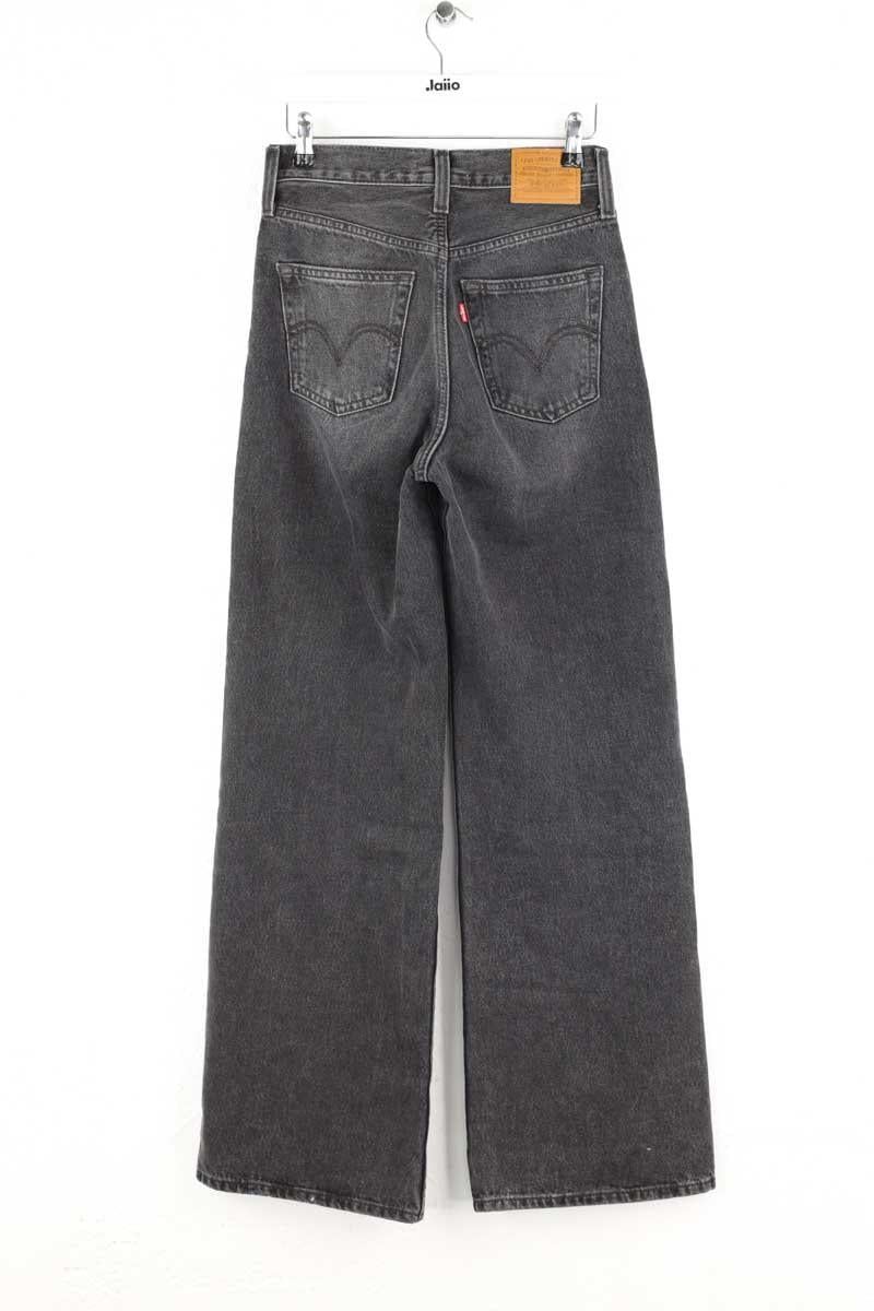 Straight cotton-blend pants LEVI'S - Seconde main Black