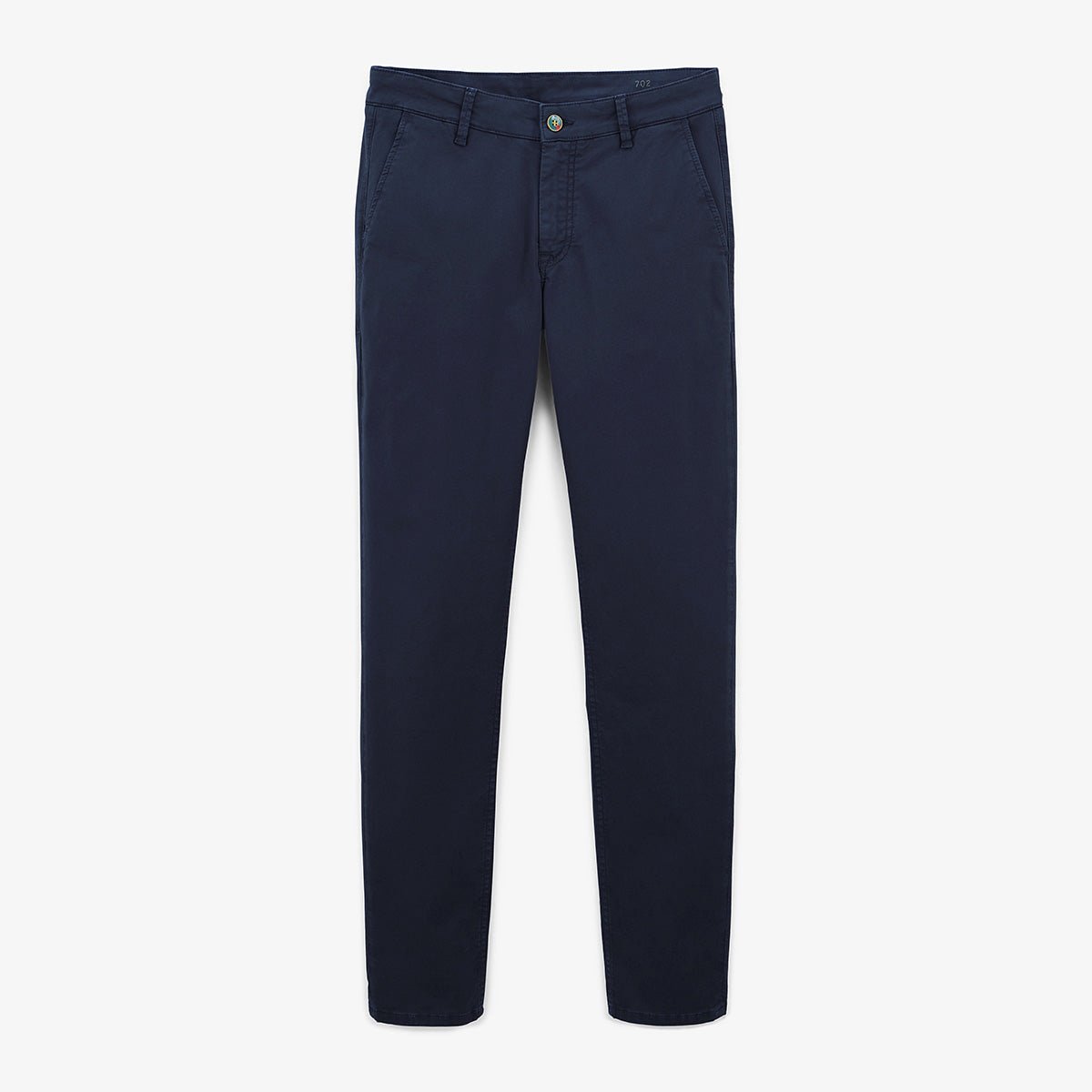 Pantalon chino coupe droite SERGE BLANCO Bleu