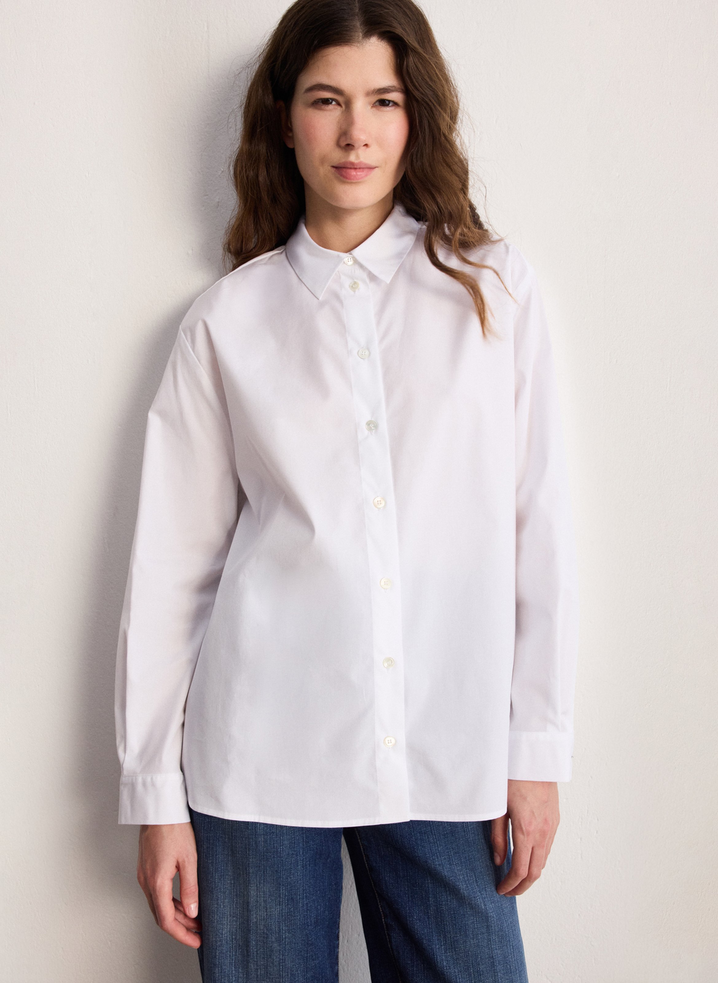 Colonel plain shirt PABLO White