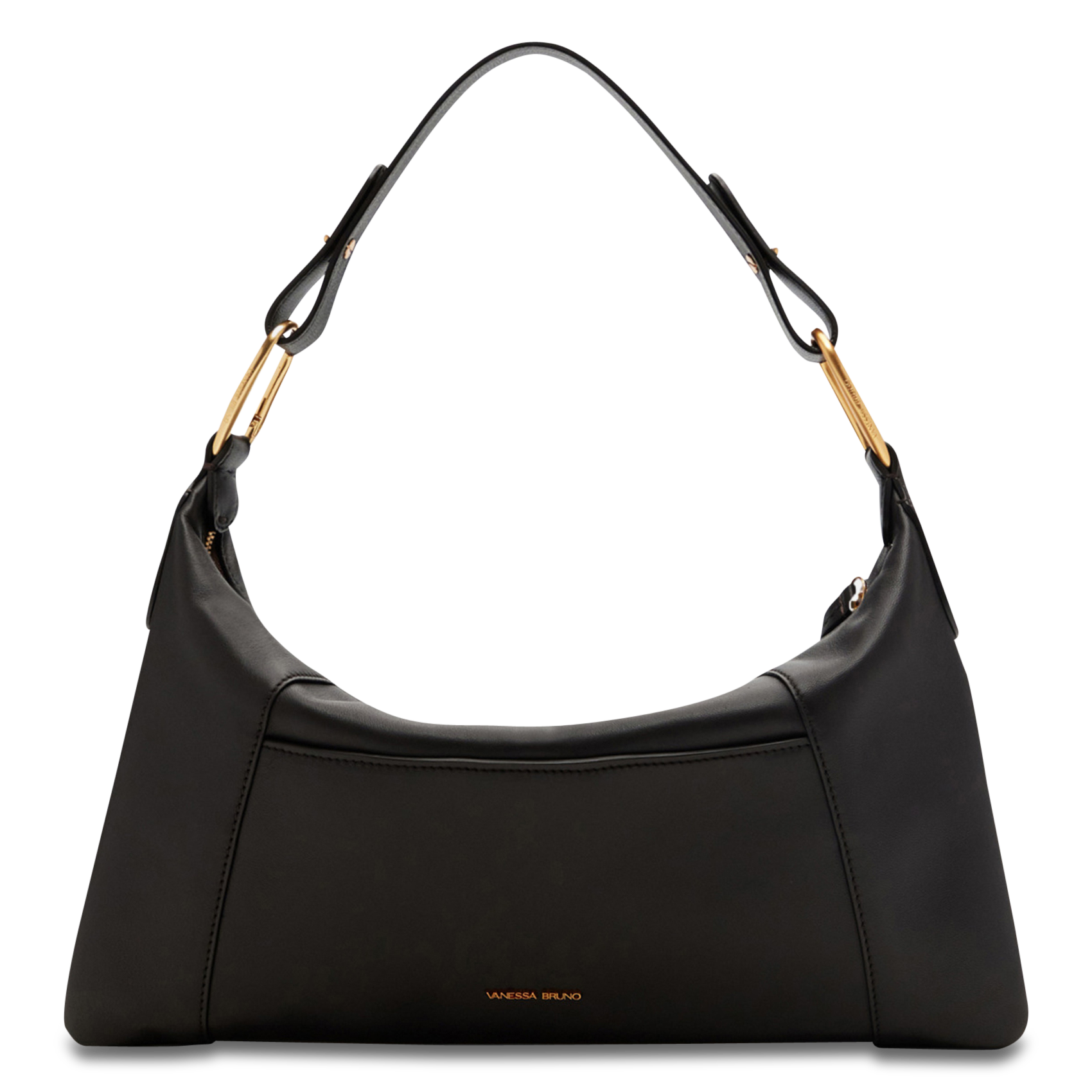 Bolso al hombro de piel VANESSA BRUNO Marron