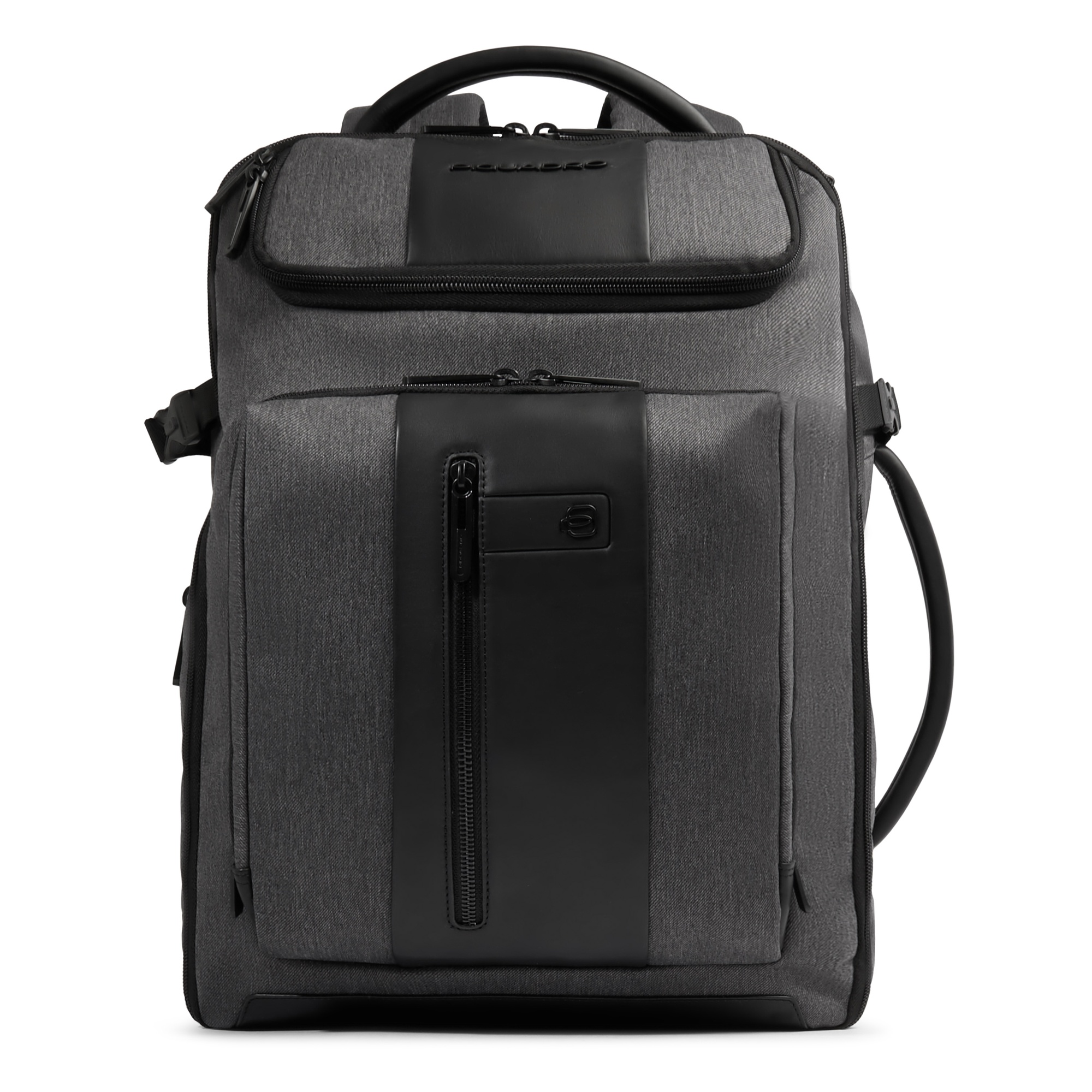 Travel laptop backpack for 15.6" computer PIQUADRO Grey