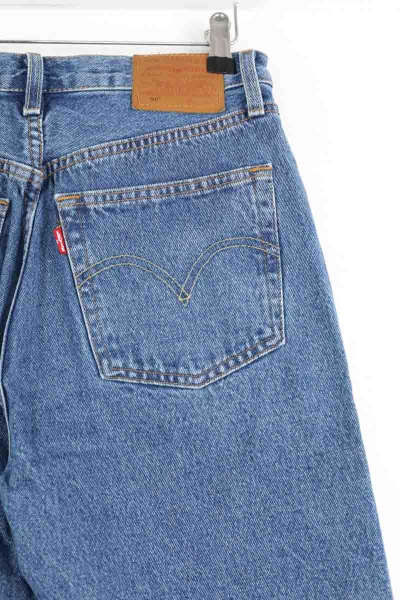 - Straight-leg jeans
- 5 pockets
- Straight cut
- Faded effect LEVI'S - Seconde main Blue