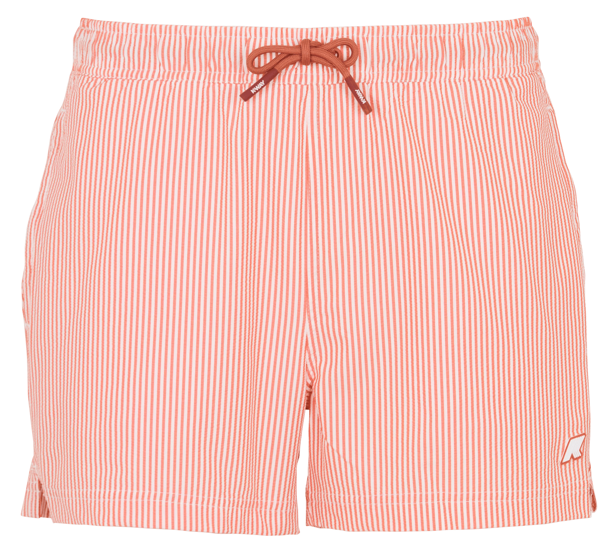 Gestreept zwemshort K-WAY Wit