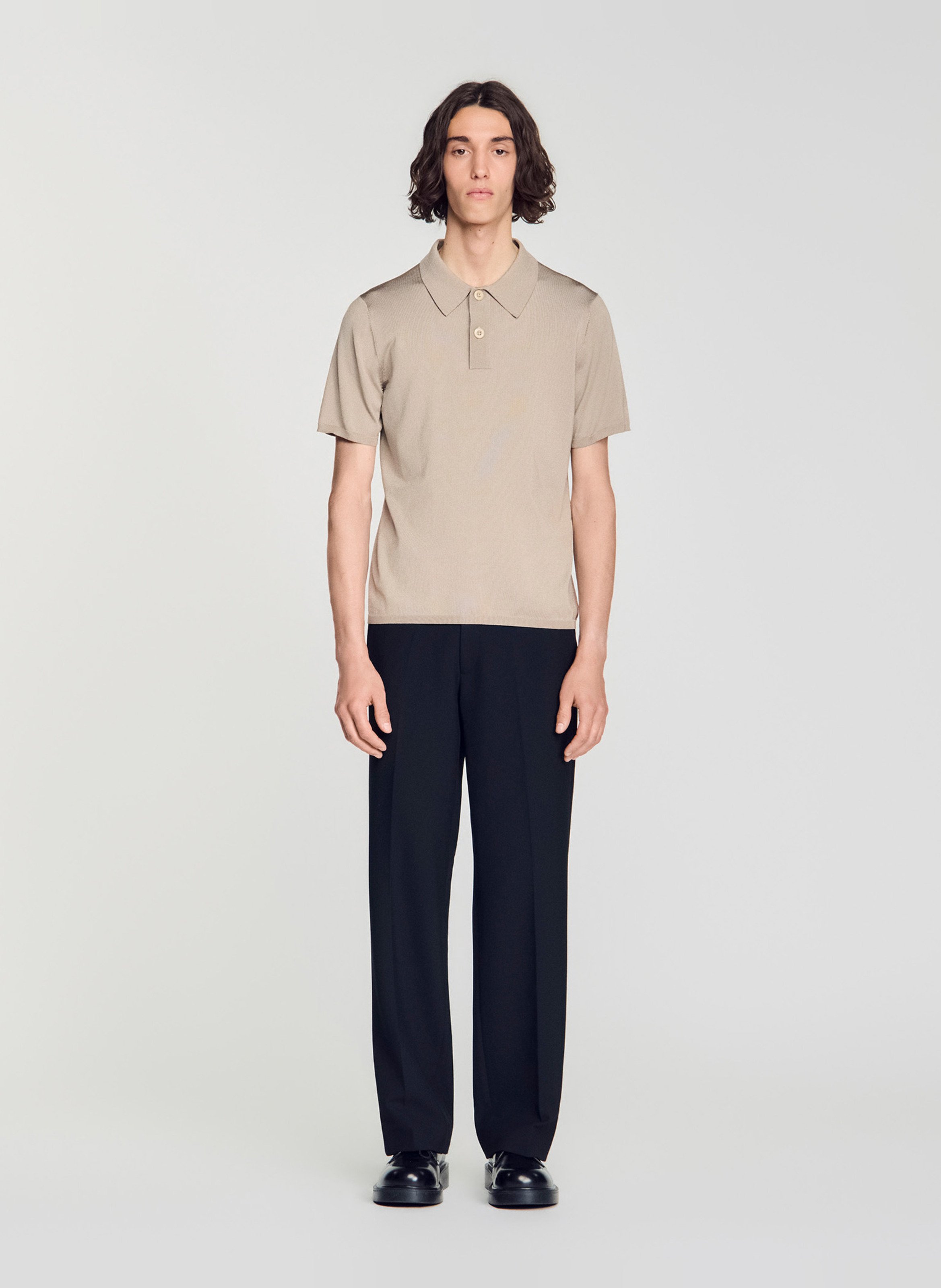 Polo regular fit  | Beige SANDRO Homme