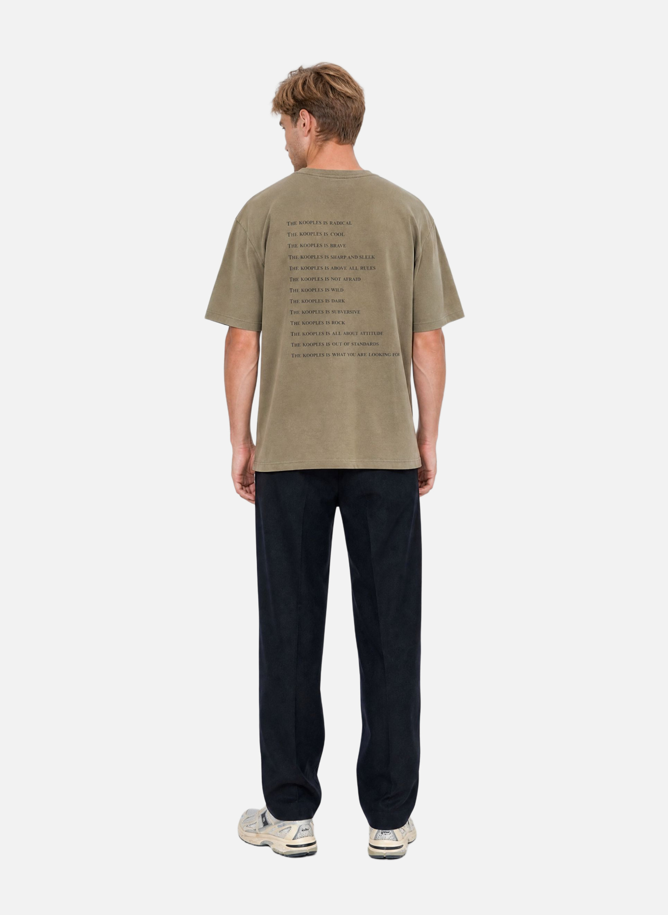 T-shirt THE KOOPLES Green