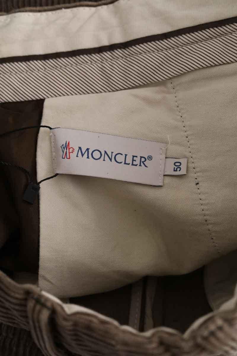 Straight-leg pants MONCLER - Seconde Main Khaki
