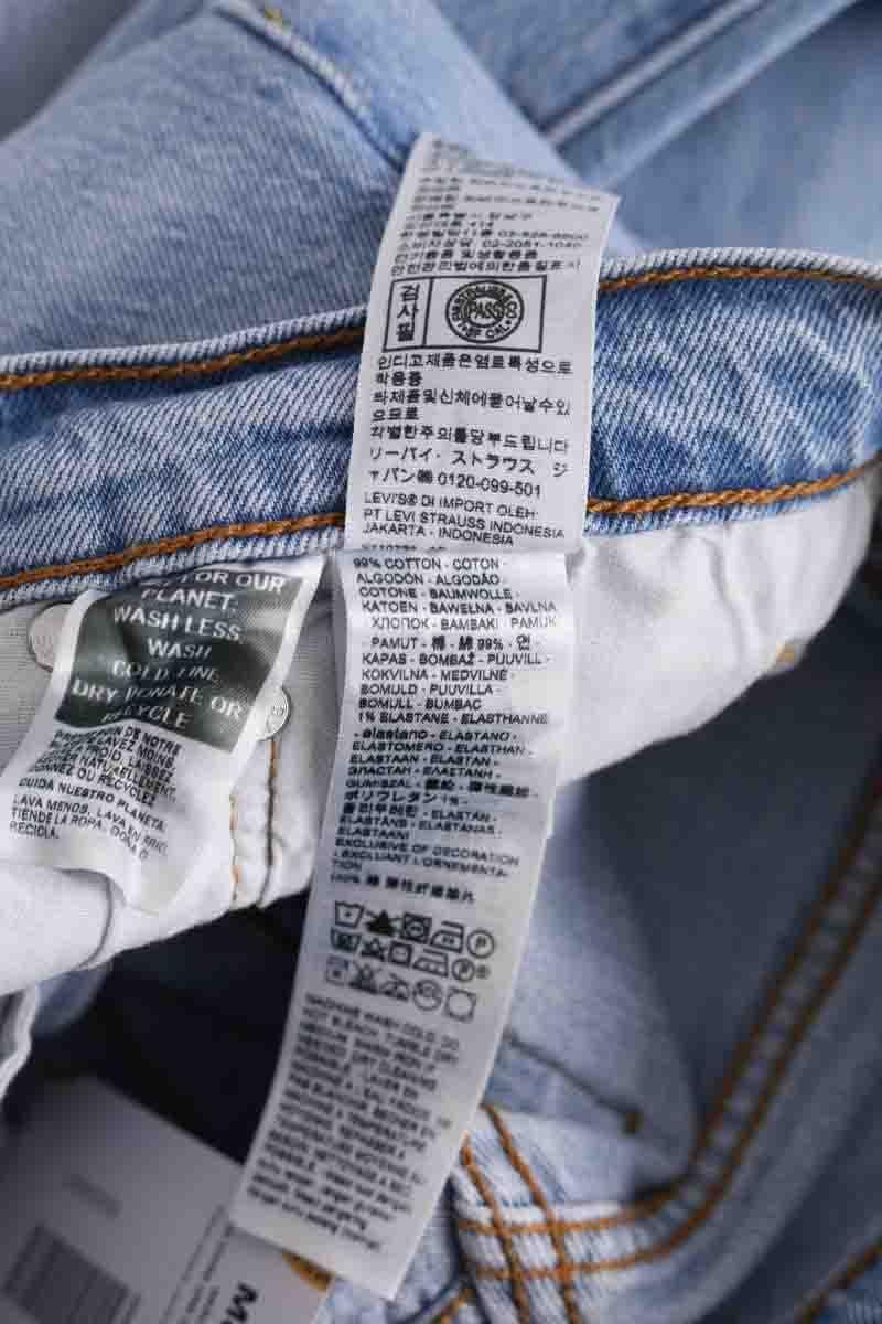 501 straight jeans LEVI'S - Seconde main Blue