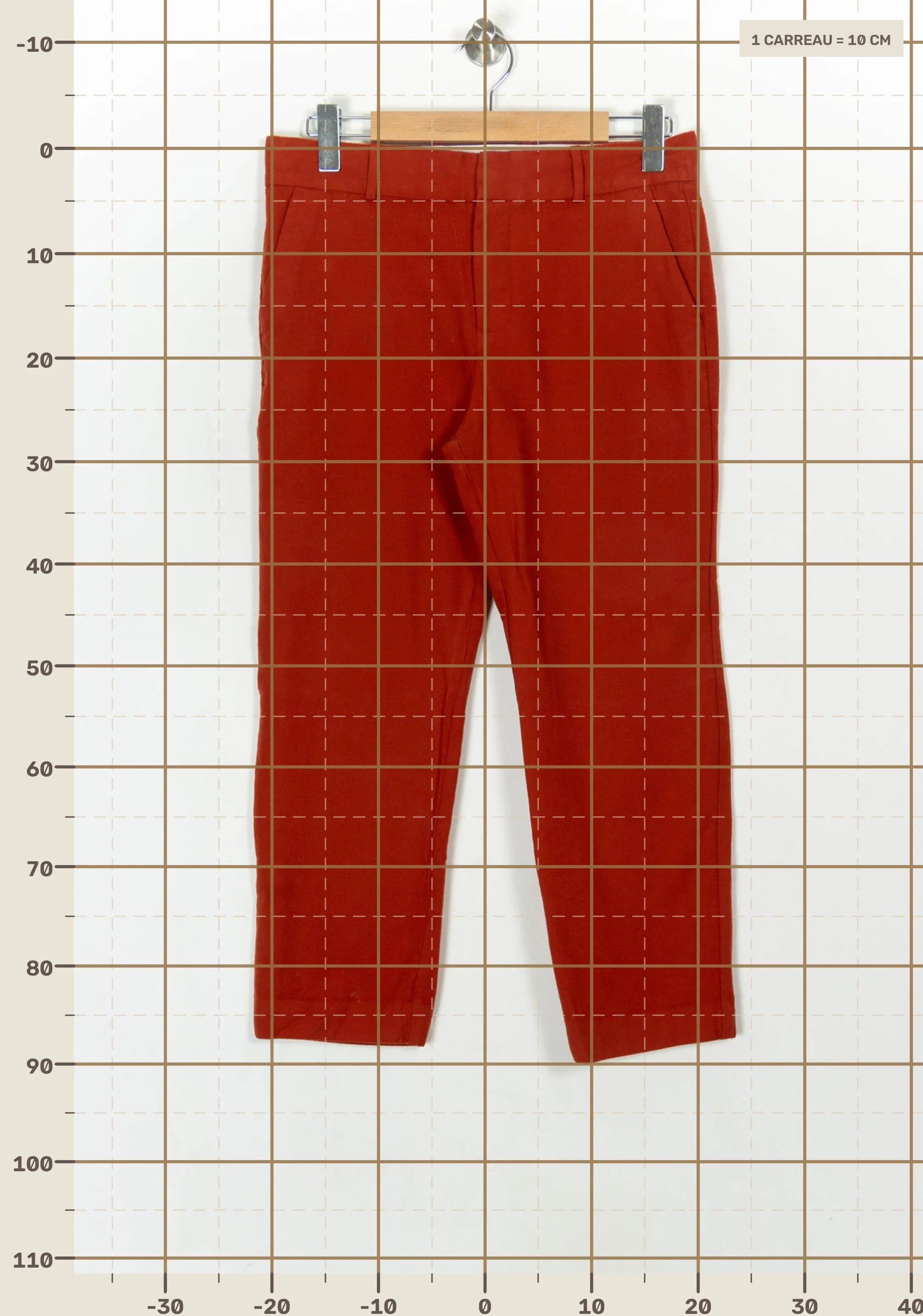 Pants COMPTOIR DES COTONNIERS - Seconde main Orange